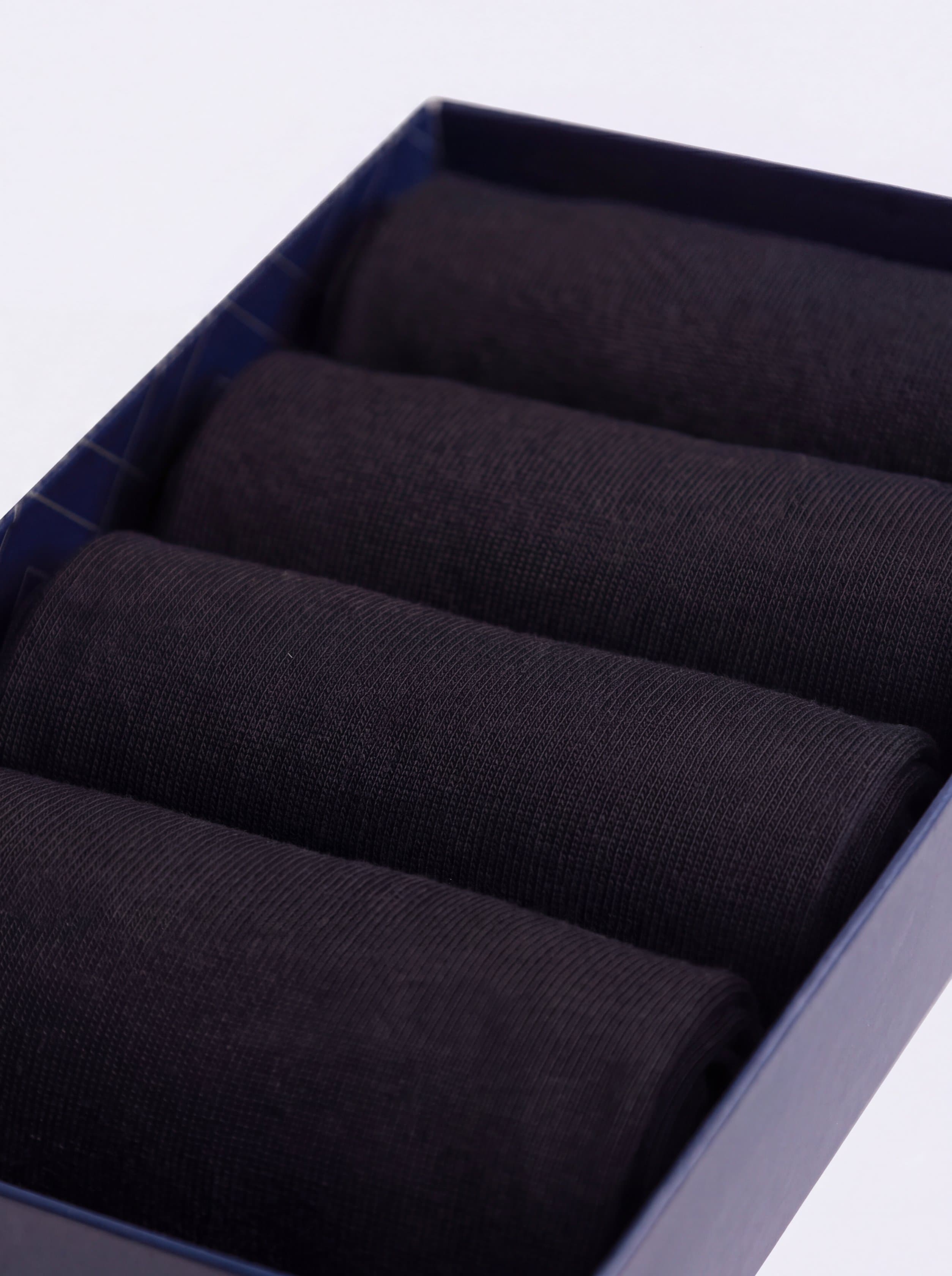 Caja Regalo 4 Pares Calcetines Largos Hilo de Escocia – Made in Italy - Image 4