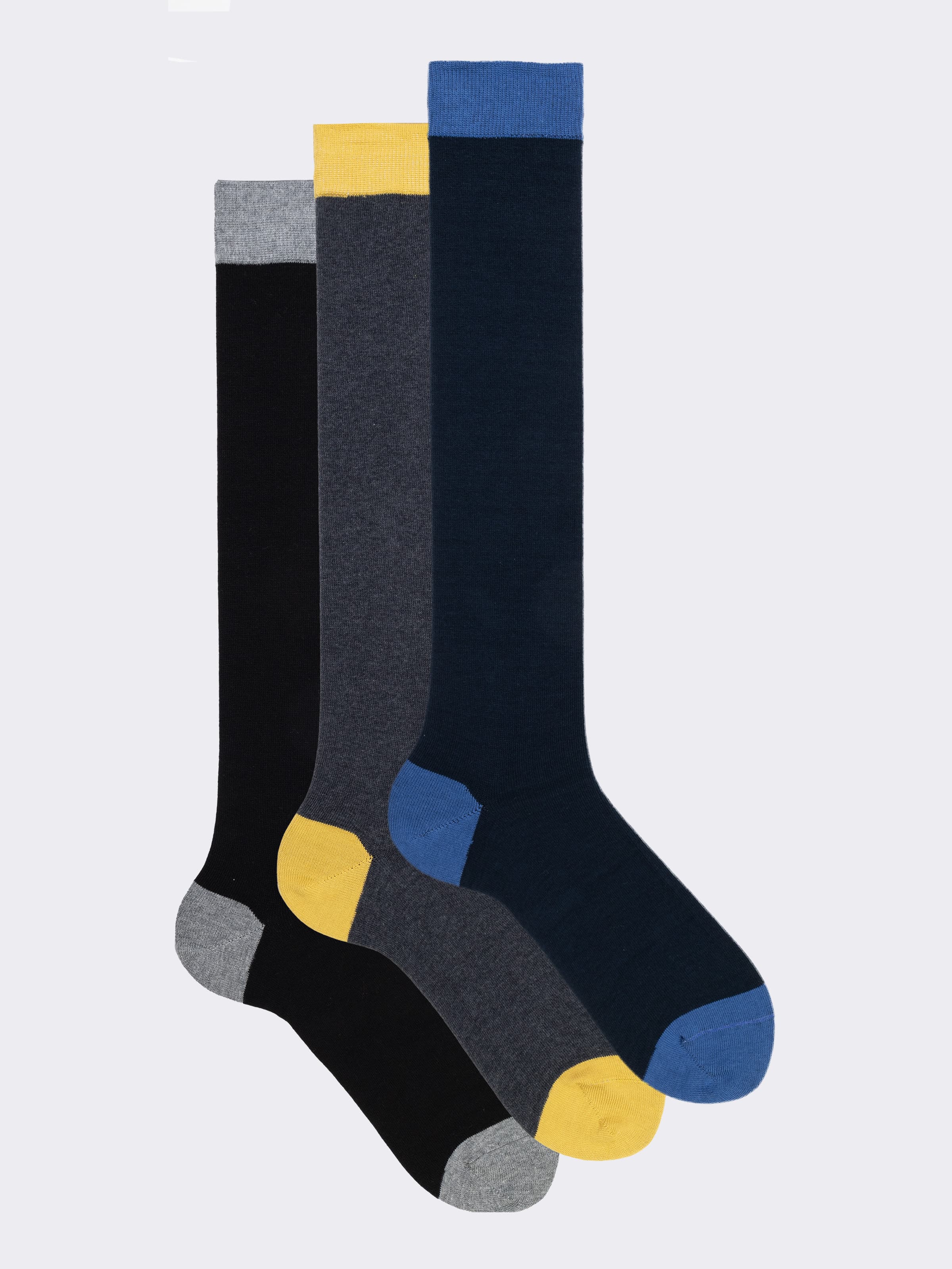 Geschenkbox Herren Baumwollsocken, 3 Paar mit Details - Image 1