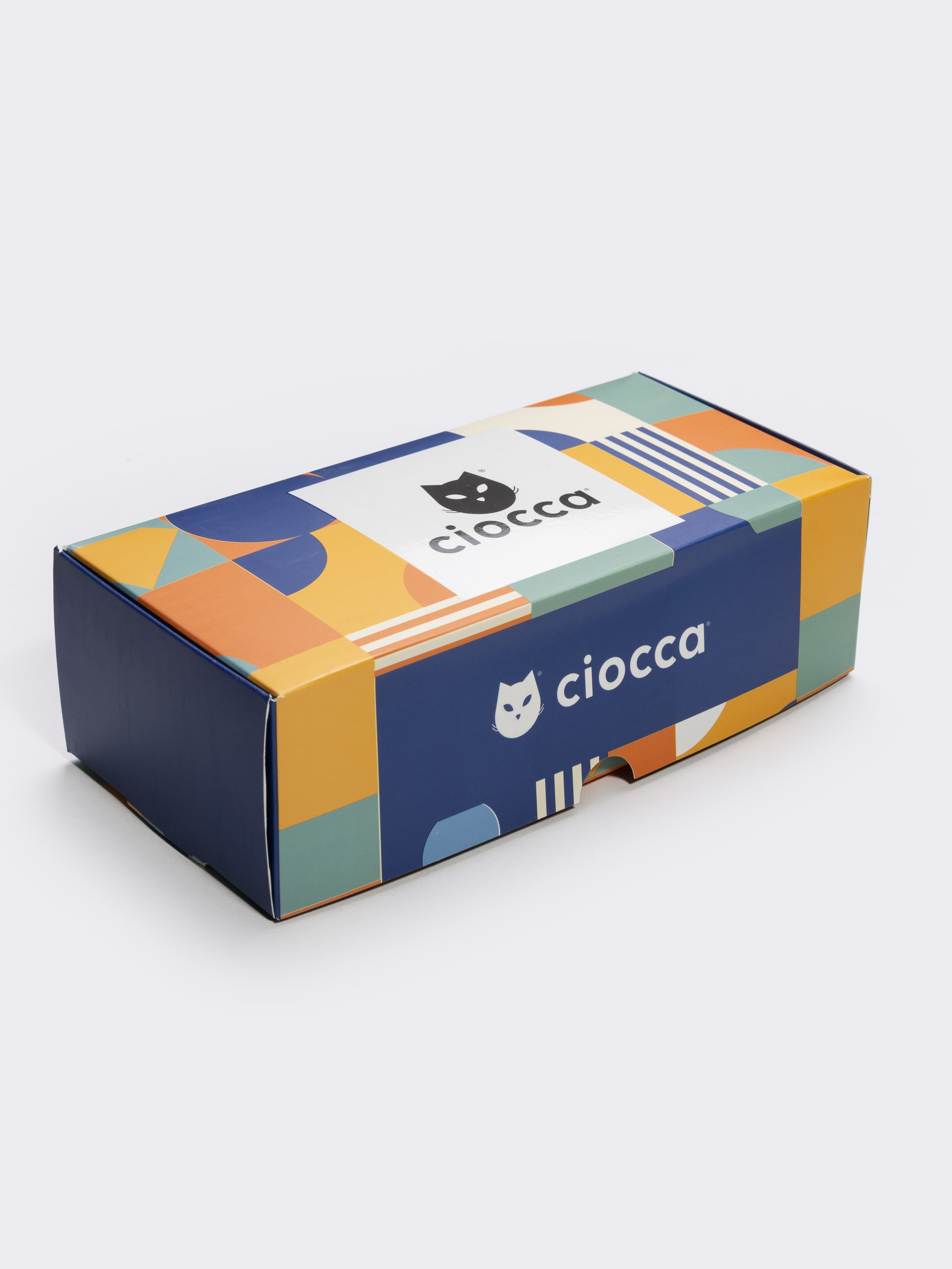 Coffret Cadeau Chaussettes Longues Homme Coton, 3 Paires Rayées - Image 5