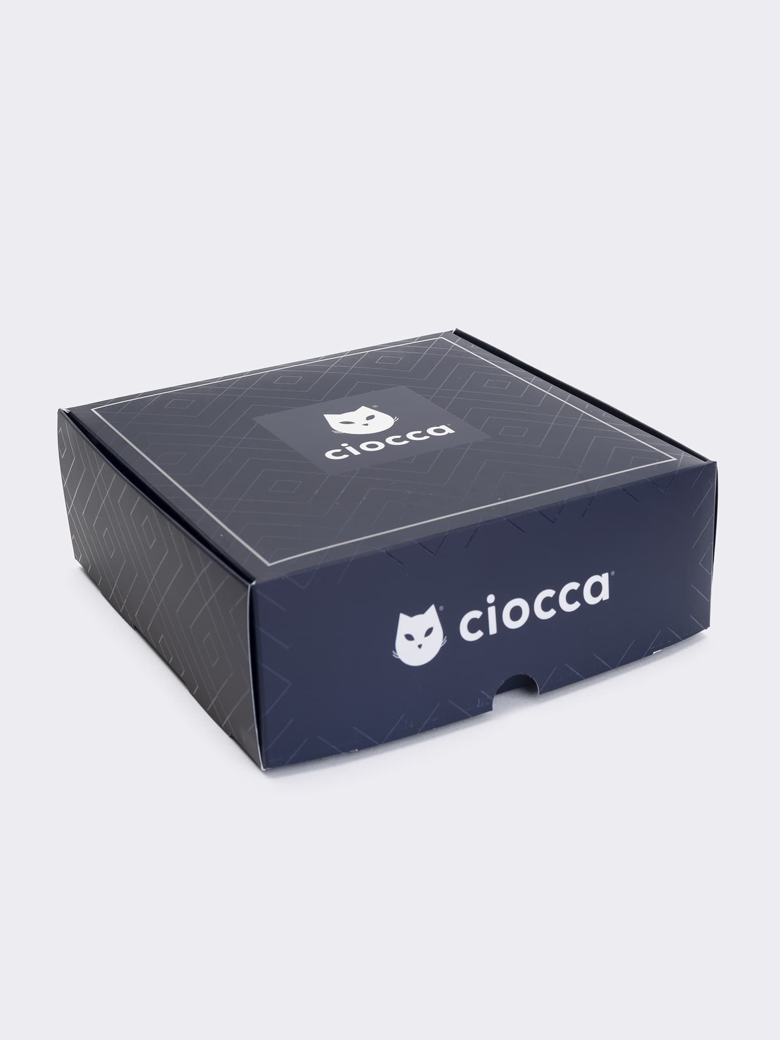 Men's Warm Cotton Socks Gift Box, 6 Pairs Classic Blue mix Patterns - Image 4