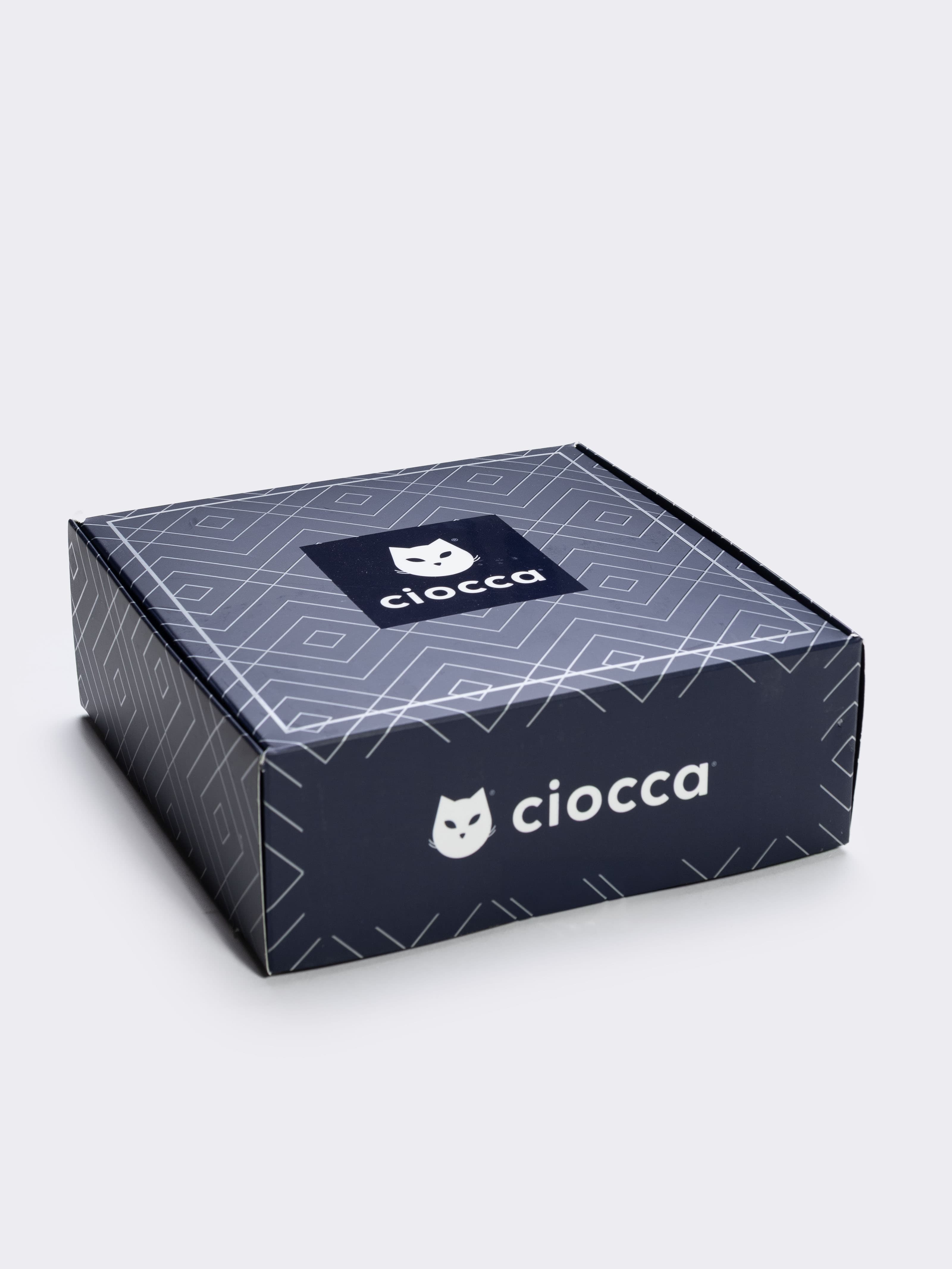 Men's Cotton Socks Gift box - 6 Pairs Classic Geometric Patterns - Image 5
