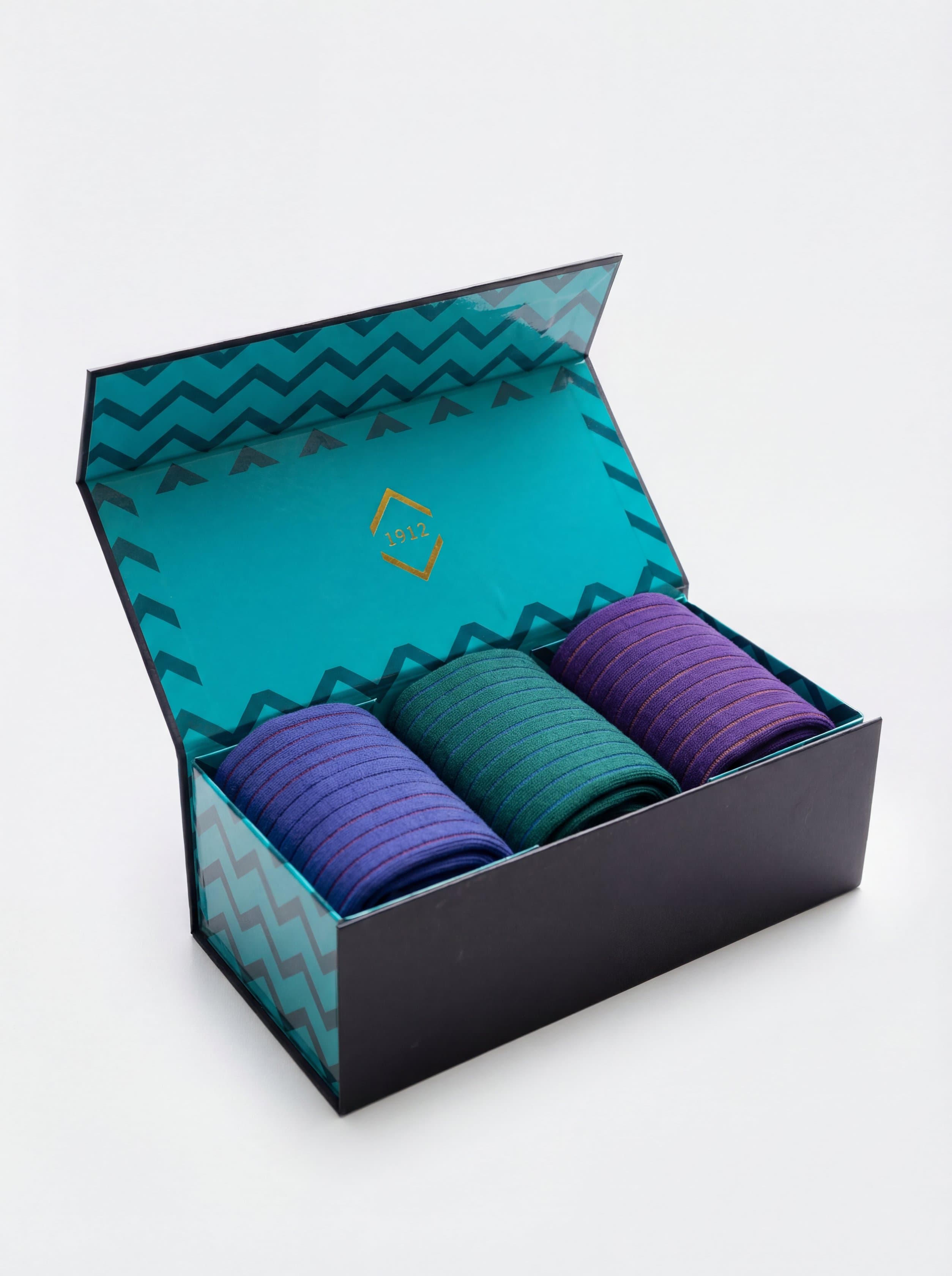 Geschenkbox 3 Paar Lange Vanisè Socken aus warmer Baumwolle - Made in Italy - Image 3
