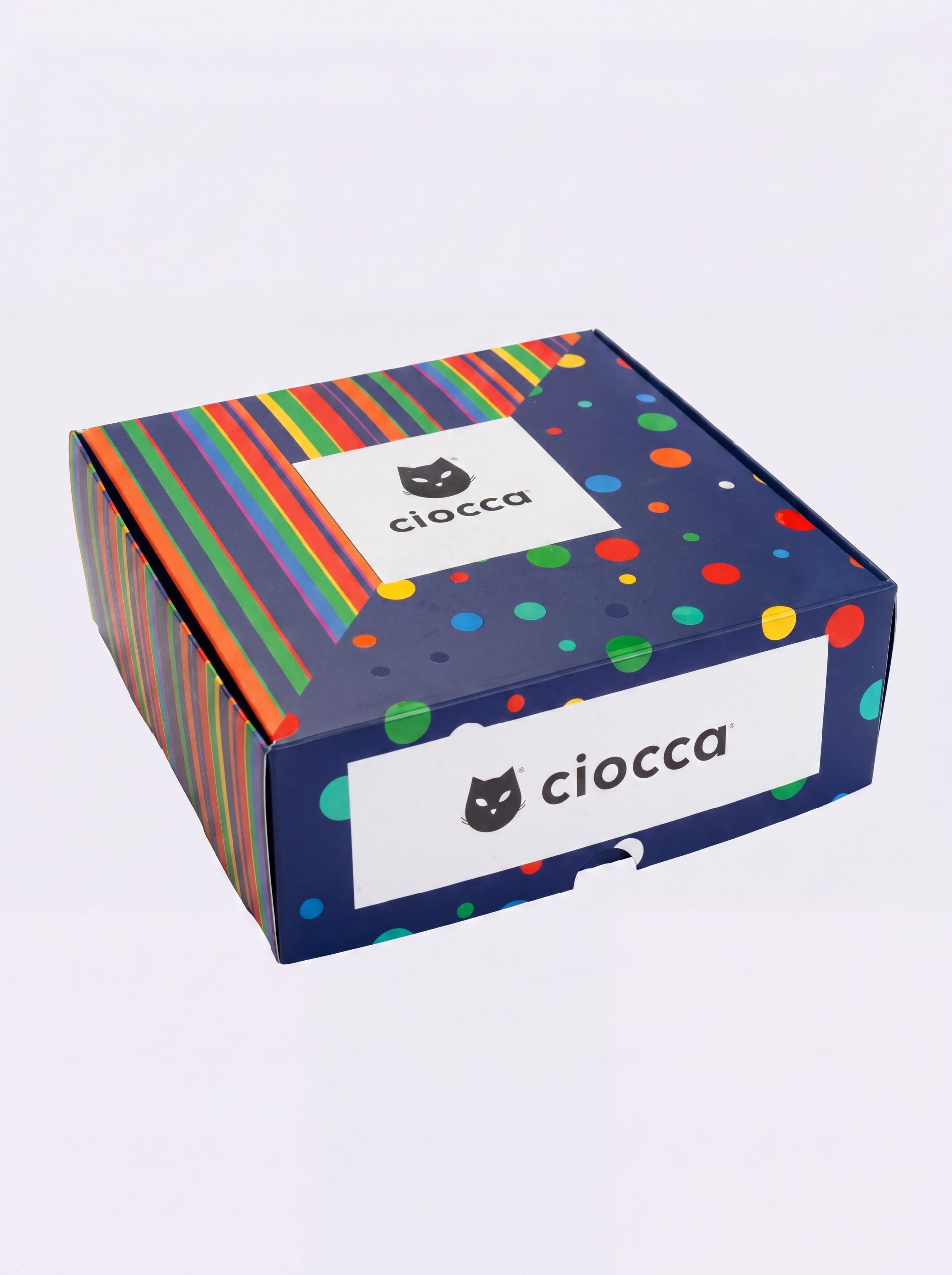Gift box 6 Pairs Knee-High Cotton Socks with fun Patterns - Image 5