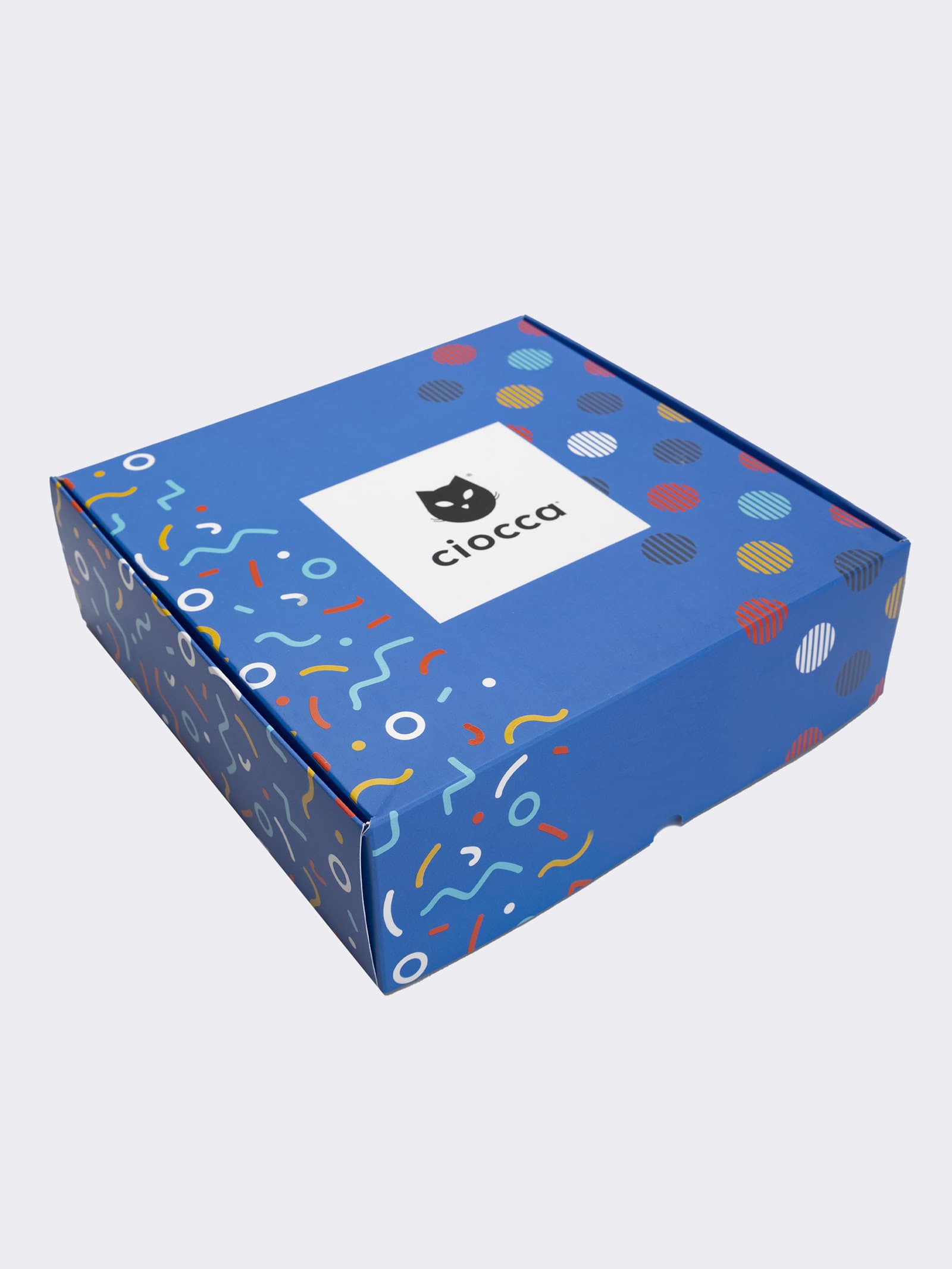 Geschenkbox mit 6 Paar Herren-Socken, Kurz, Muster mix Streifen, aus Frischer Baumwolle - Image 3