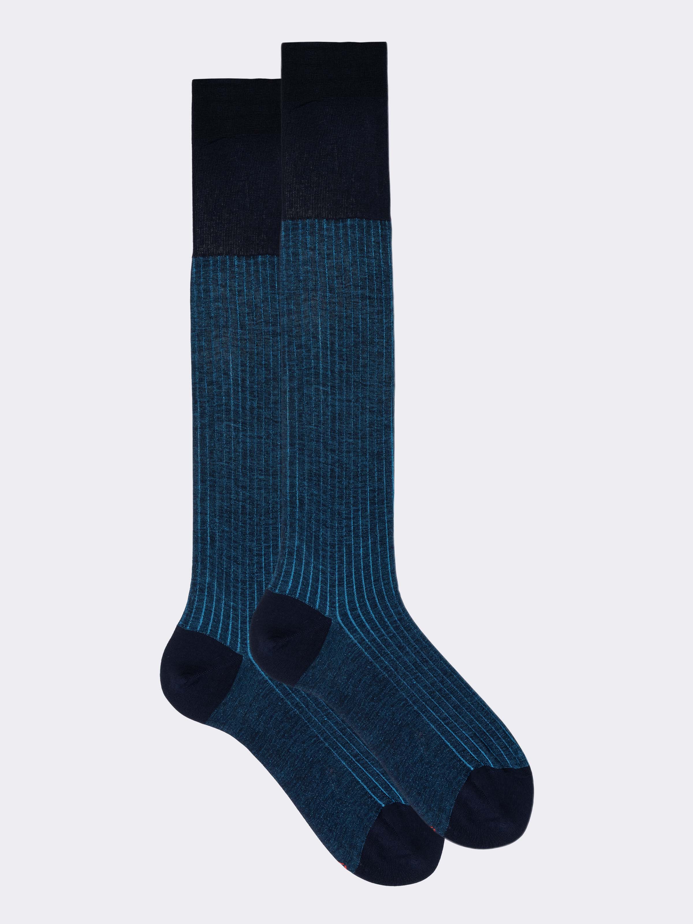 Geschenkbox 5 Paar Herren-Rippensocken Vanisè aus Schottischem Garn - Image 5