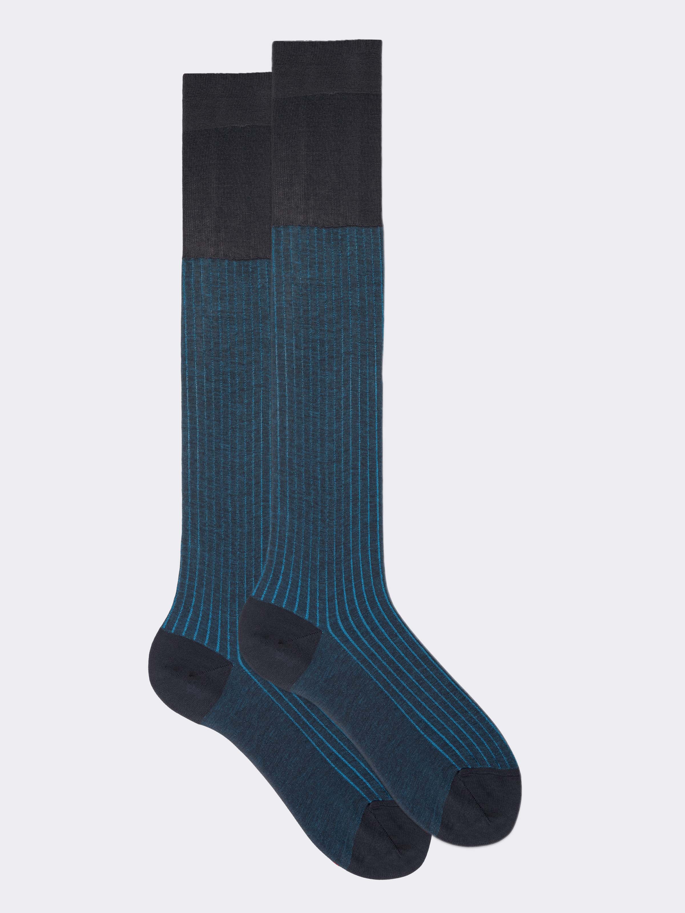Geschenkbox 5 Paar Herren-Rippensocken Vanisè aus fil d'Écosse - Image 5
