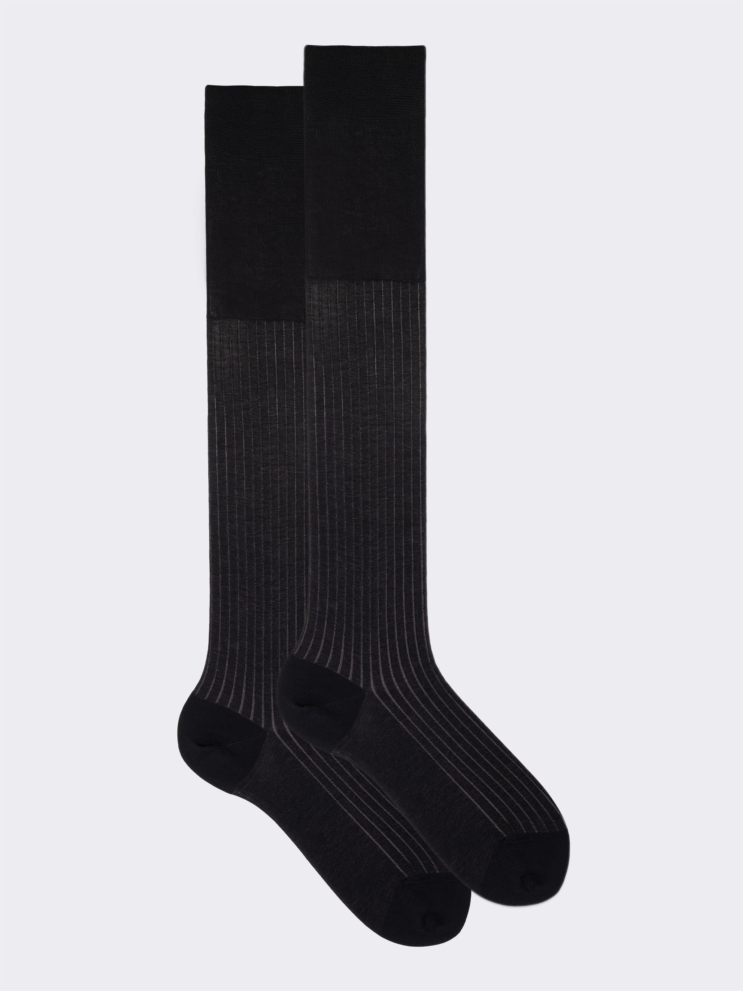 Geschenkbox 5 Paar Herrensocken Luxury-Muster und Vanisè aus fil d'Ecosse - Image 6