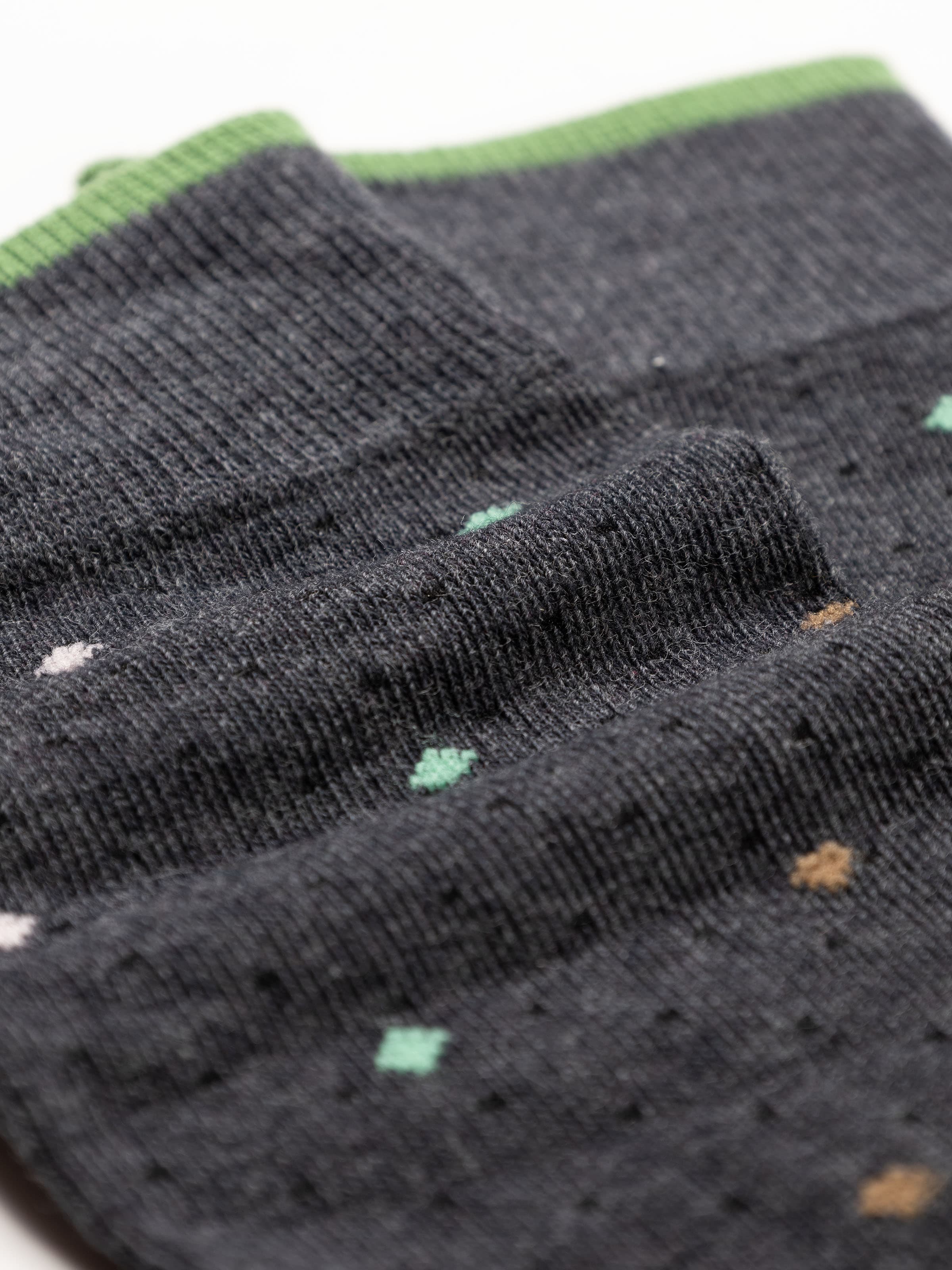 3er-Set Herren Kurzsocken mit Karomuster aus warmer Baumwolle - Image 4