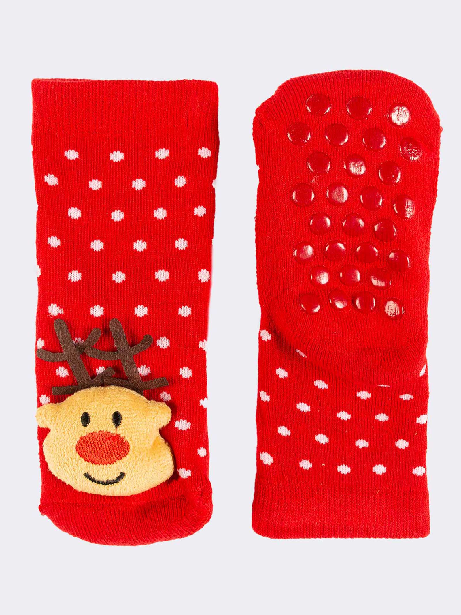 Calcetines de Navidad para Bebé - Calcetines Cortos Festivos
