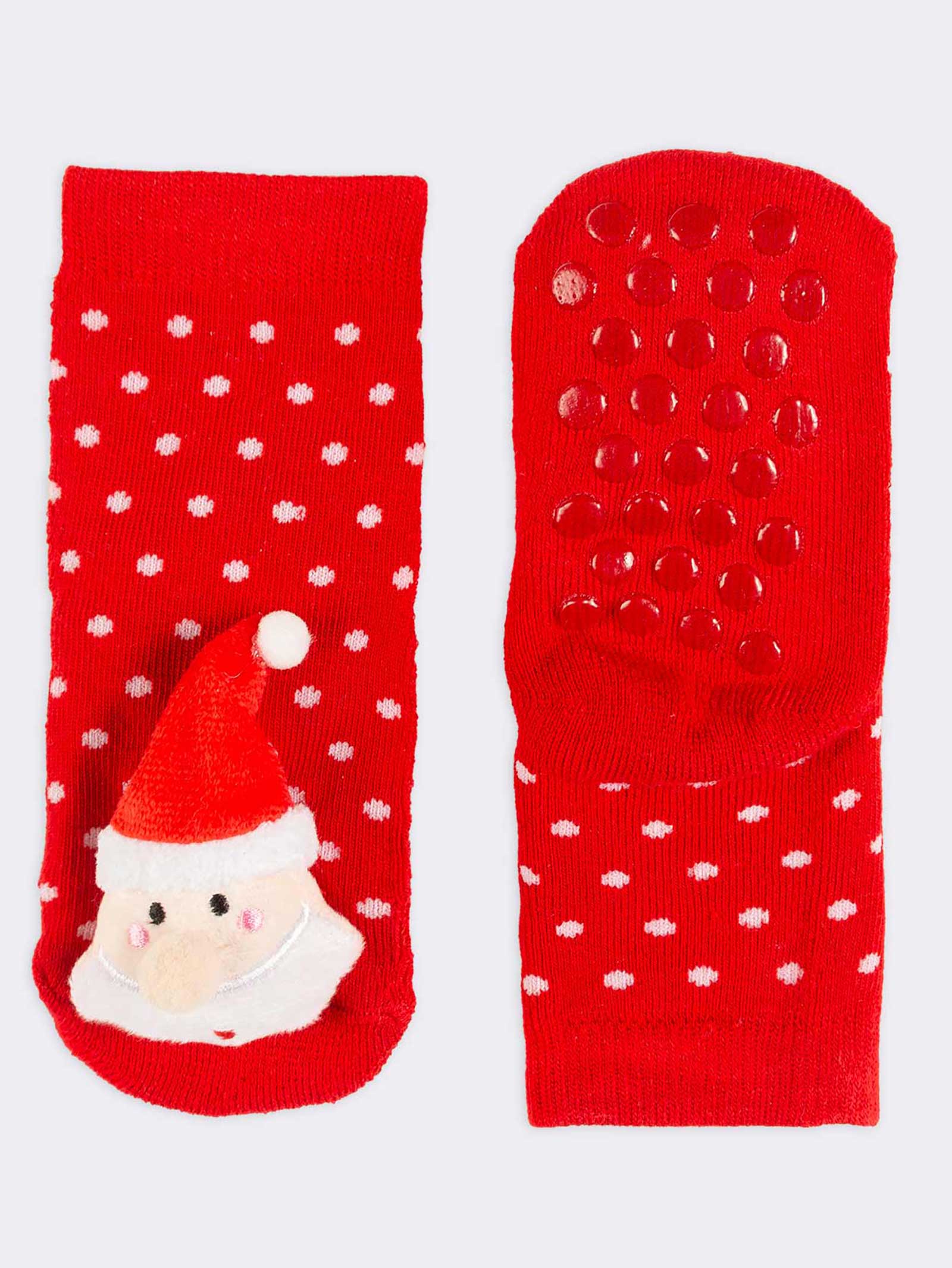 Baby Christmas Socks - Festive Short Socks - Image 1