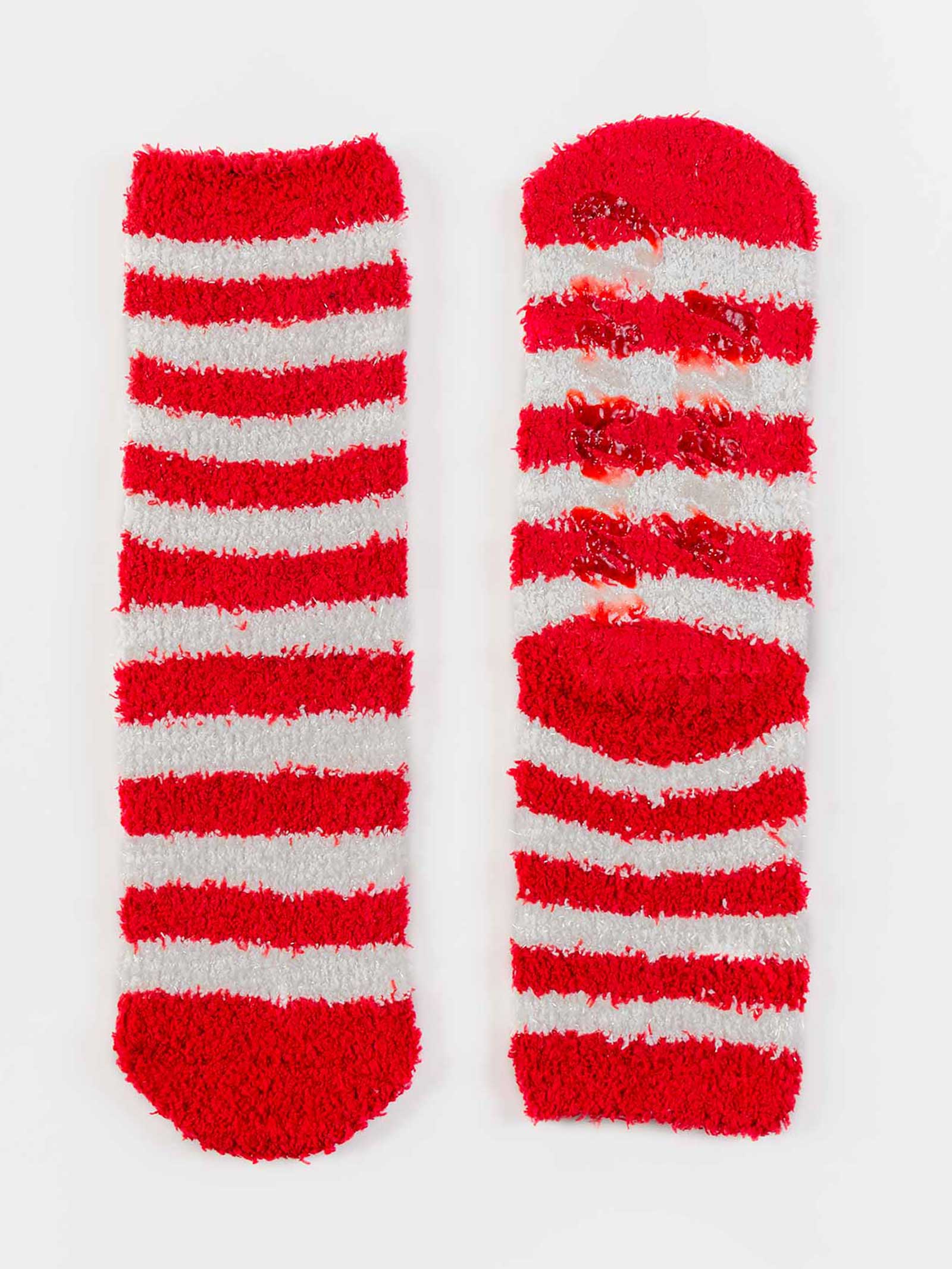 Chaussettes de Noël pour Femme - Motif Festif avec Nœud Décoratif - Image 4
