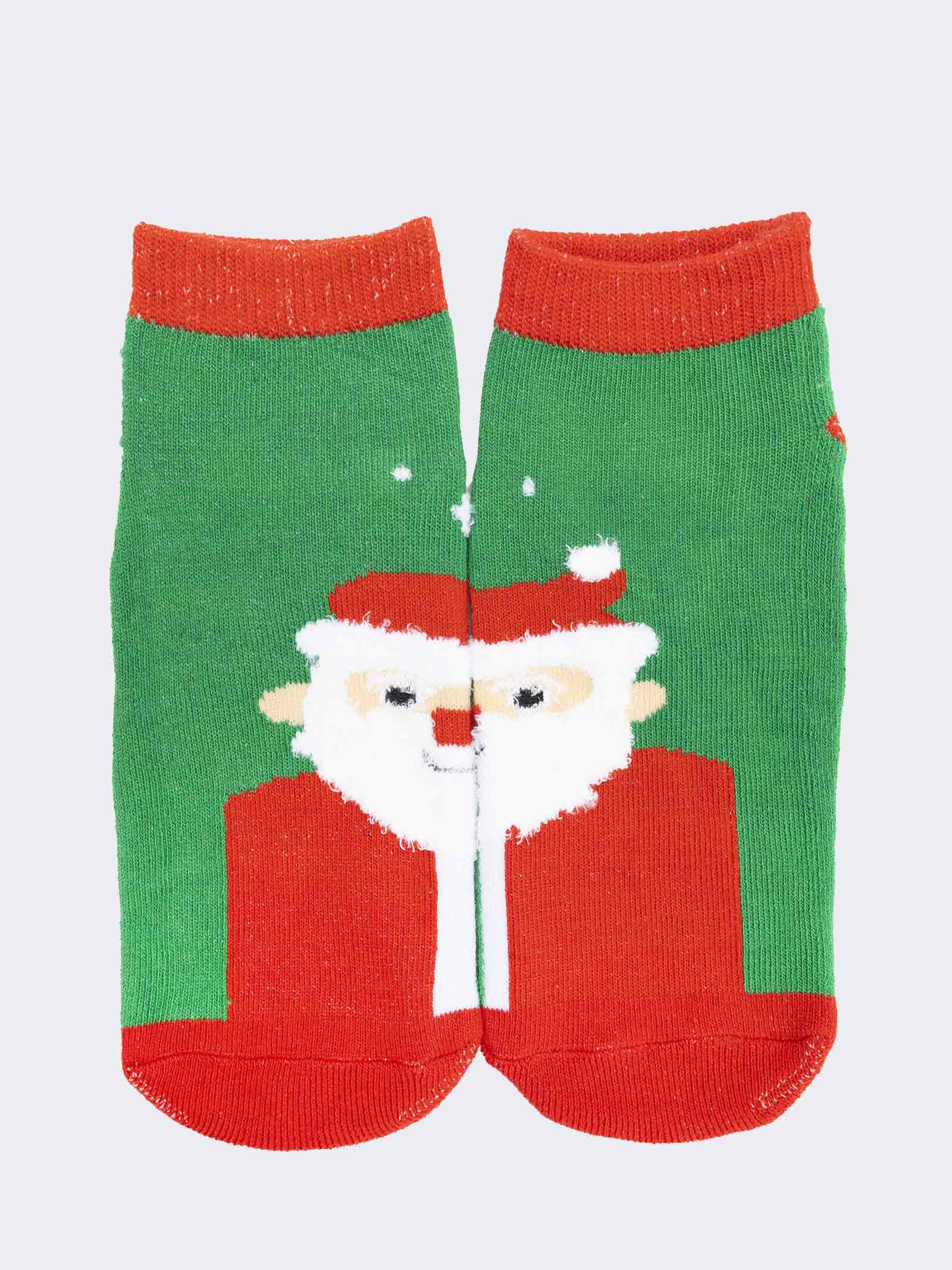 Chaussettes de Noël pour Enfants - Design Festif d'Hiver - Image 2