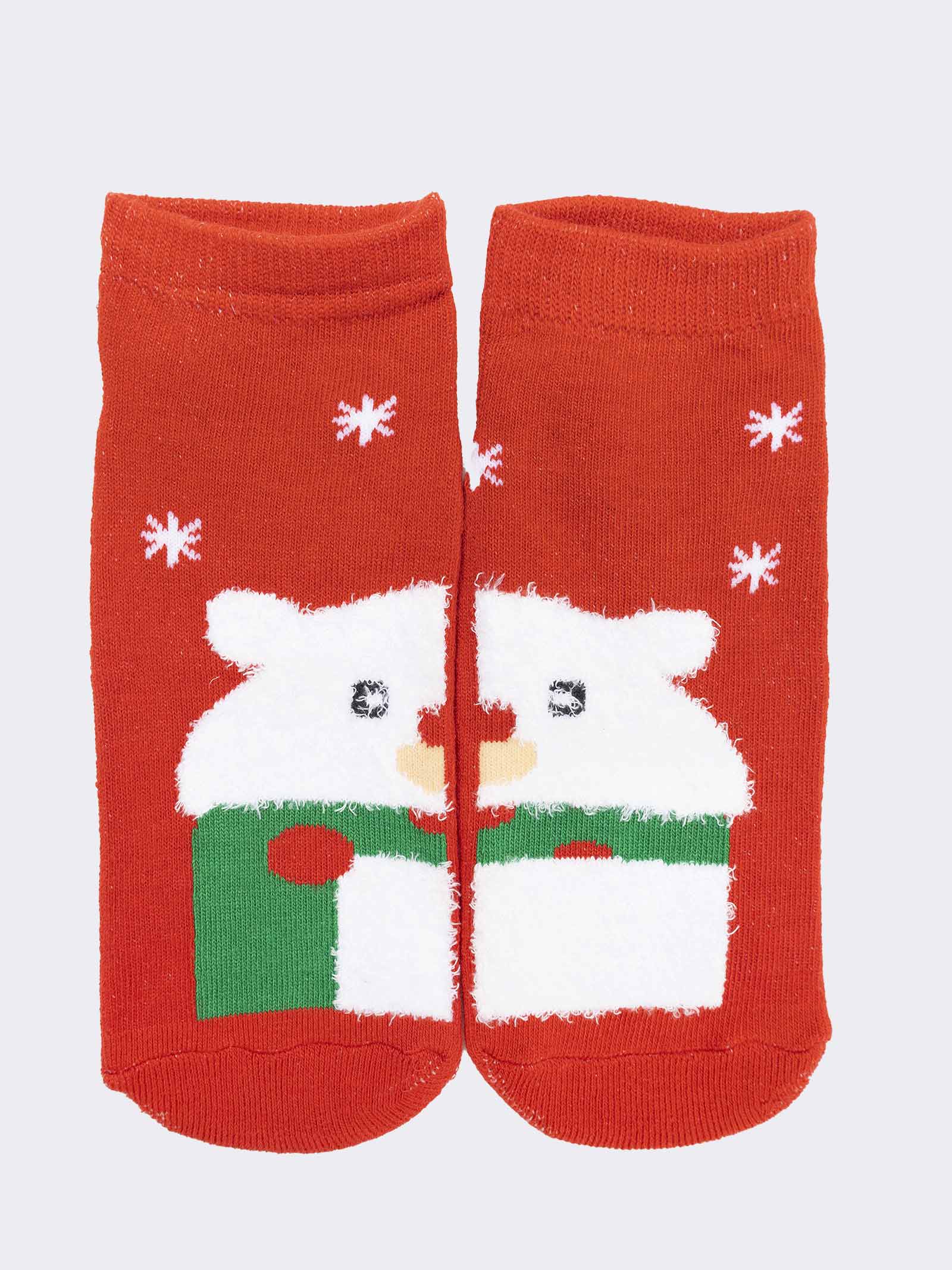 Chaussettes de Noël pour Enfants - Design Festif d'Hiver - Image 3