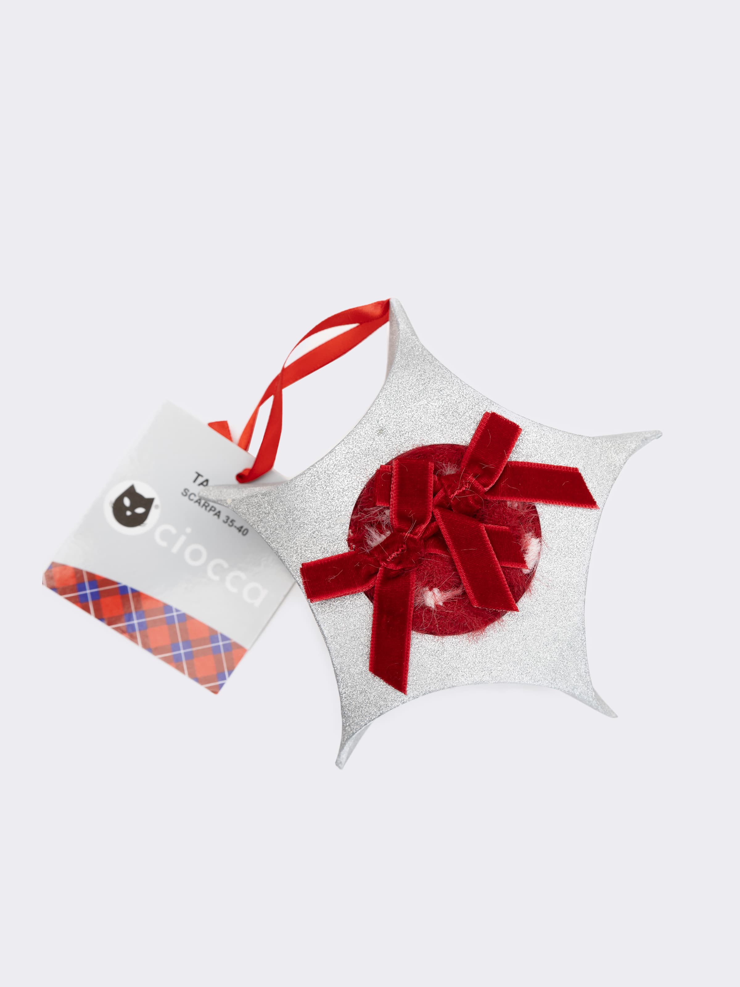 Kinder Weihnachtssocken 2er-Pack mit Herzmuster - Kurze Wintersocken - Image 2