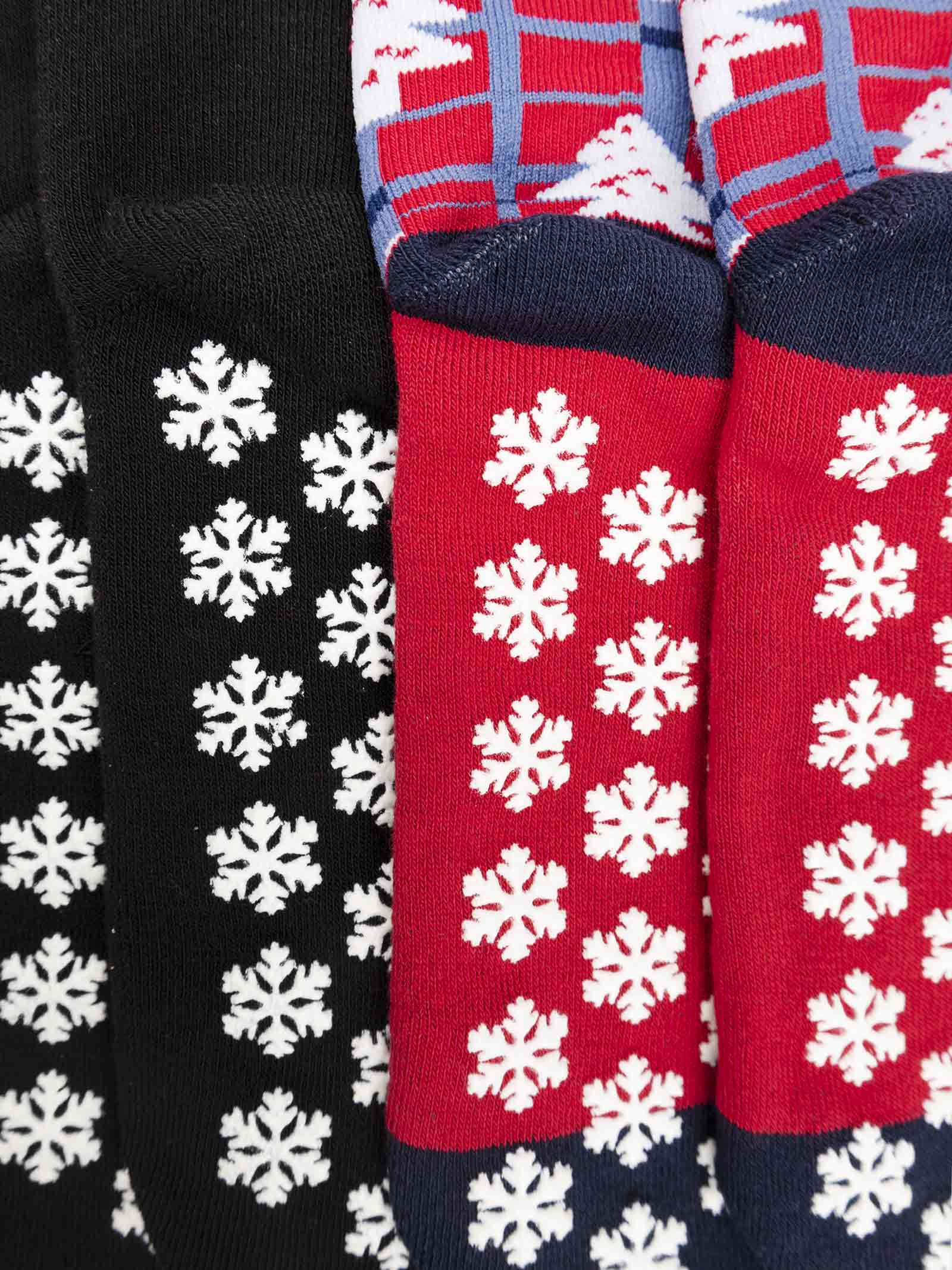 Men's Christmas Warm Cotton Socks - Festive Short Socks - Image 2