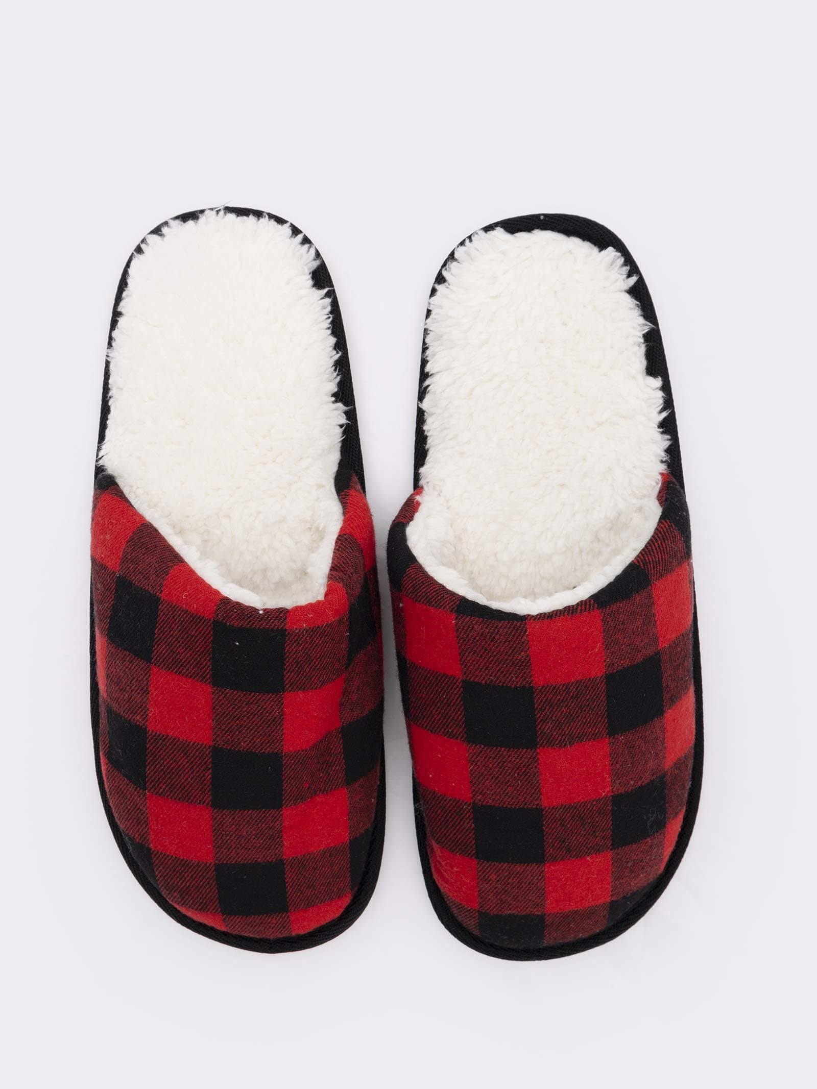 Herren Winter Karierte Hausschuhe - Gemütliche Weihnachts-Pantoffeln mit Weicher Polsterung - Image 2