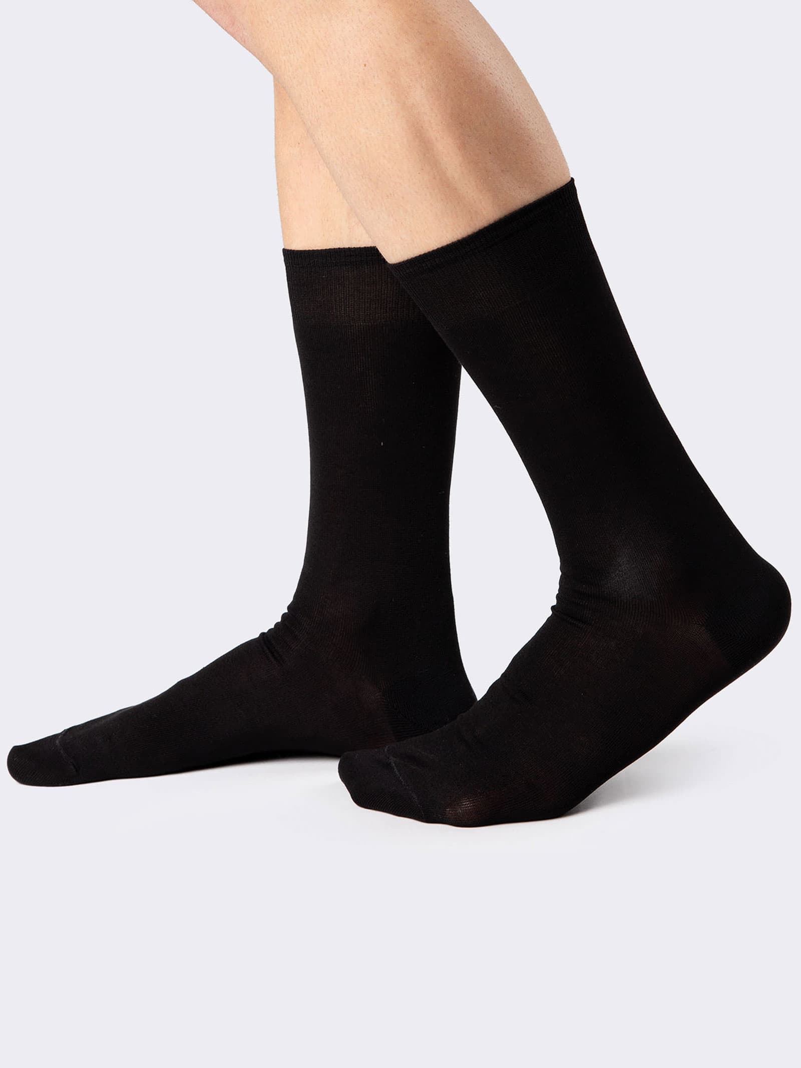 Men's Short Socks in Cool Cotton - Everyday Elegance - 6 pairs - Image 1
