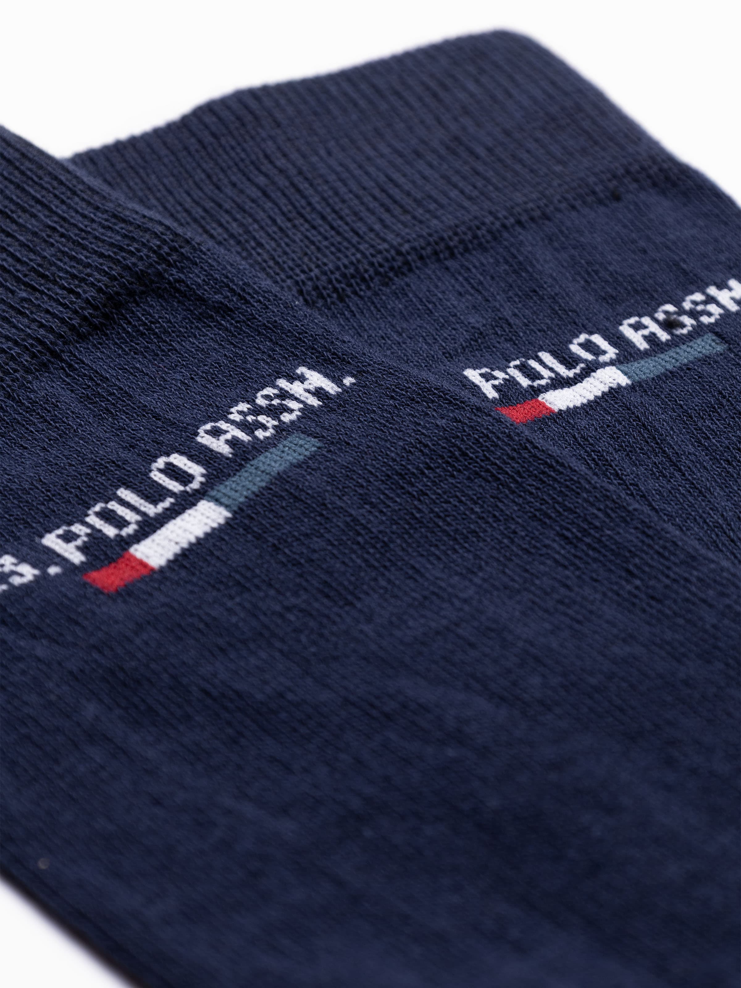 Zwei Paar lange U.S. POLO ASSN. Herrensocken - einfarbig aus warmer Baumwolle - Image 2