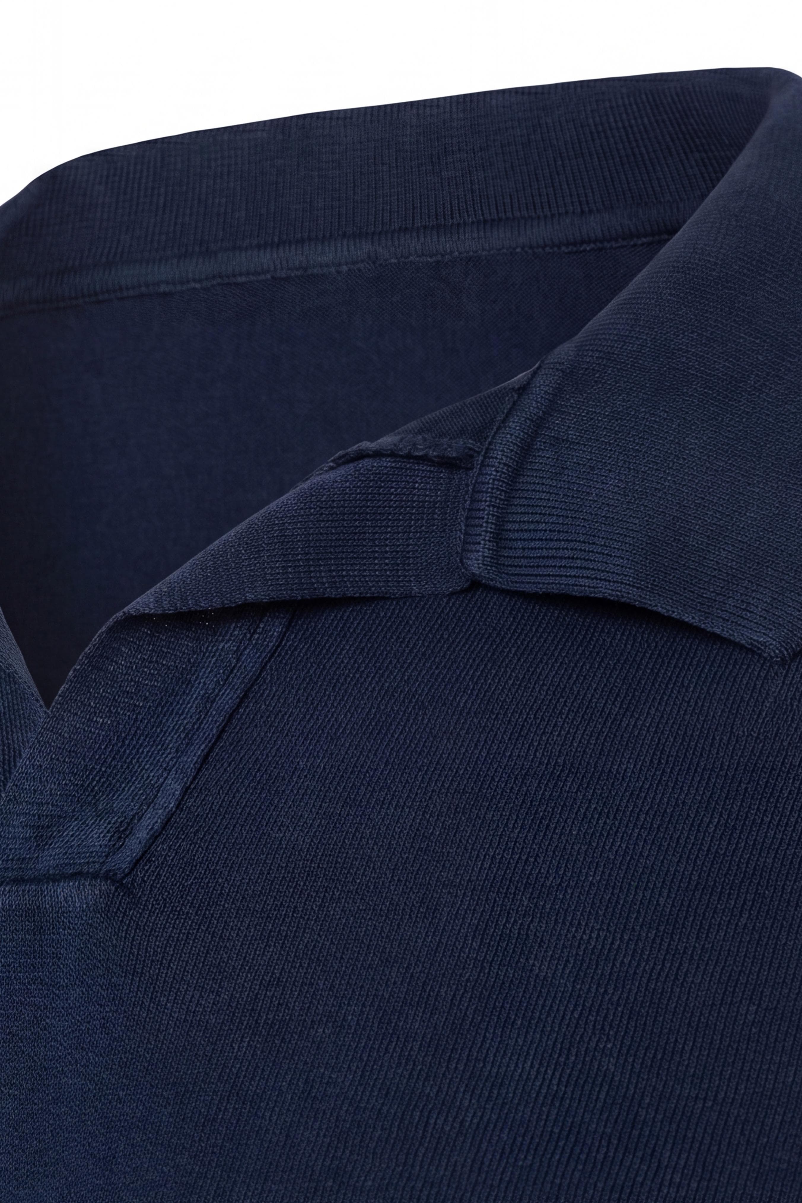 Short-Sleeve Knit Polo in 100% Cotton, Made in Italy - Image 5