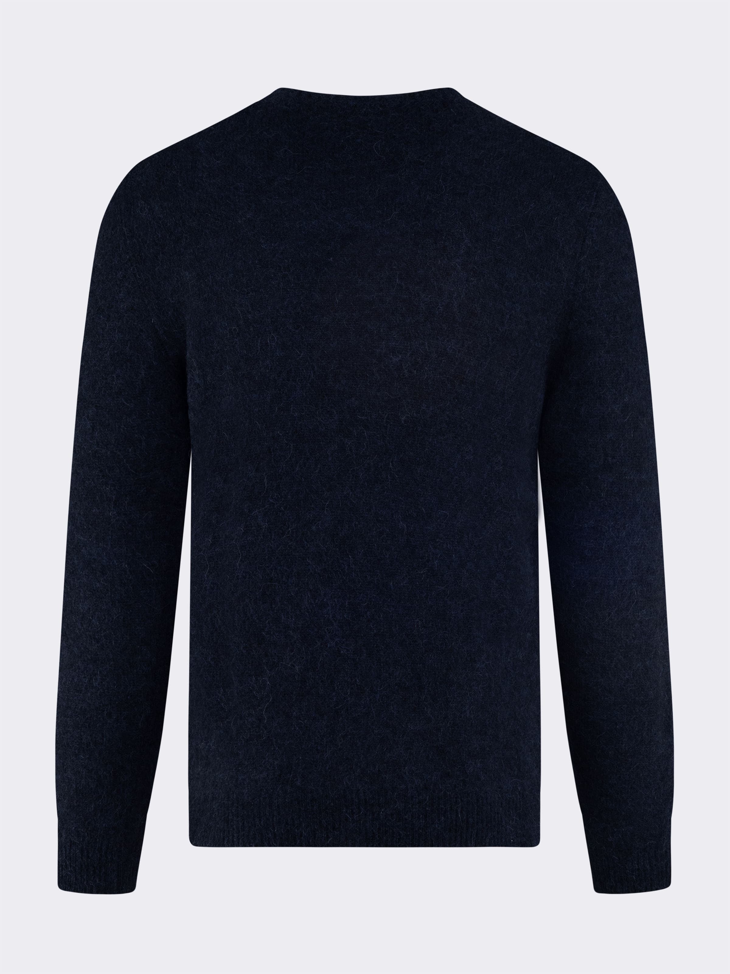 Men's Long Sleeve Crewneck in Alpaca and Wool - Image 5