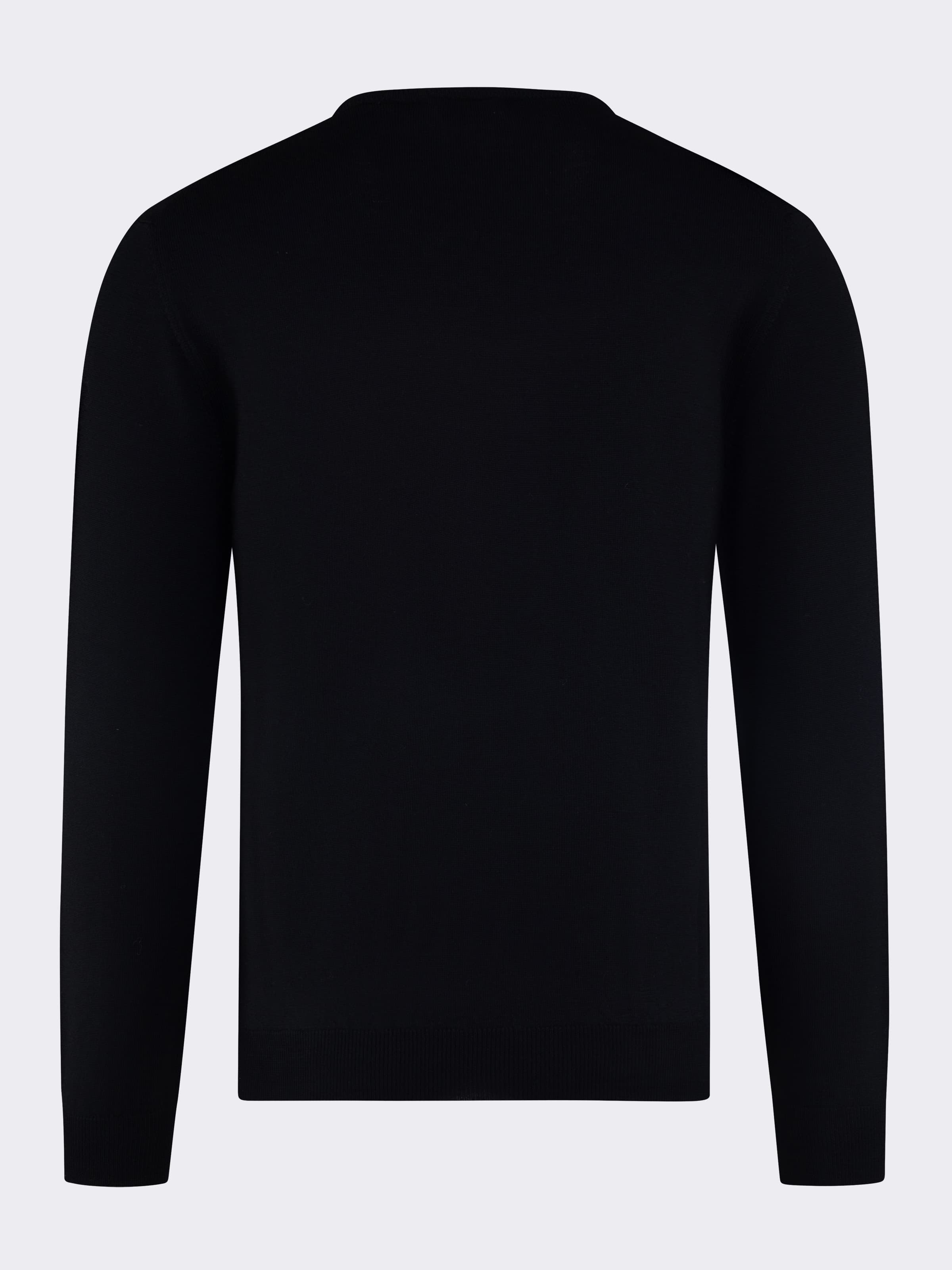 Jersey de Hombre con Cuello en v y Manga Larga en 100% Lana Merino - Image 5