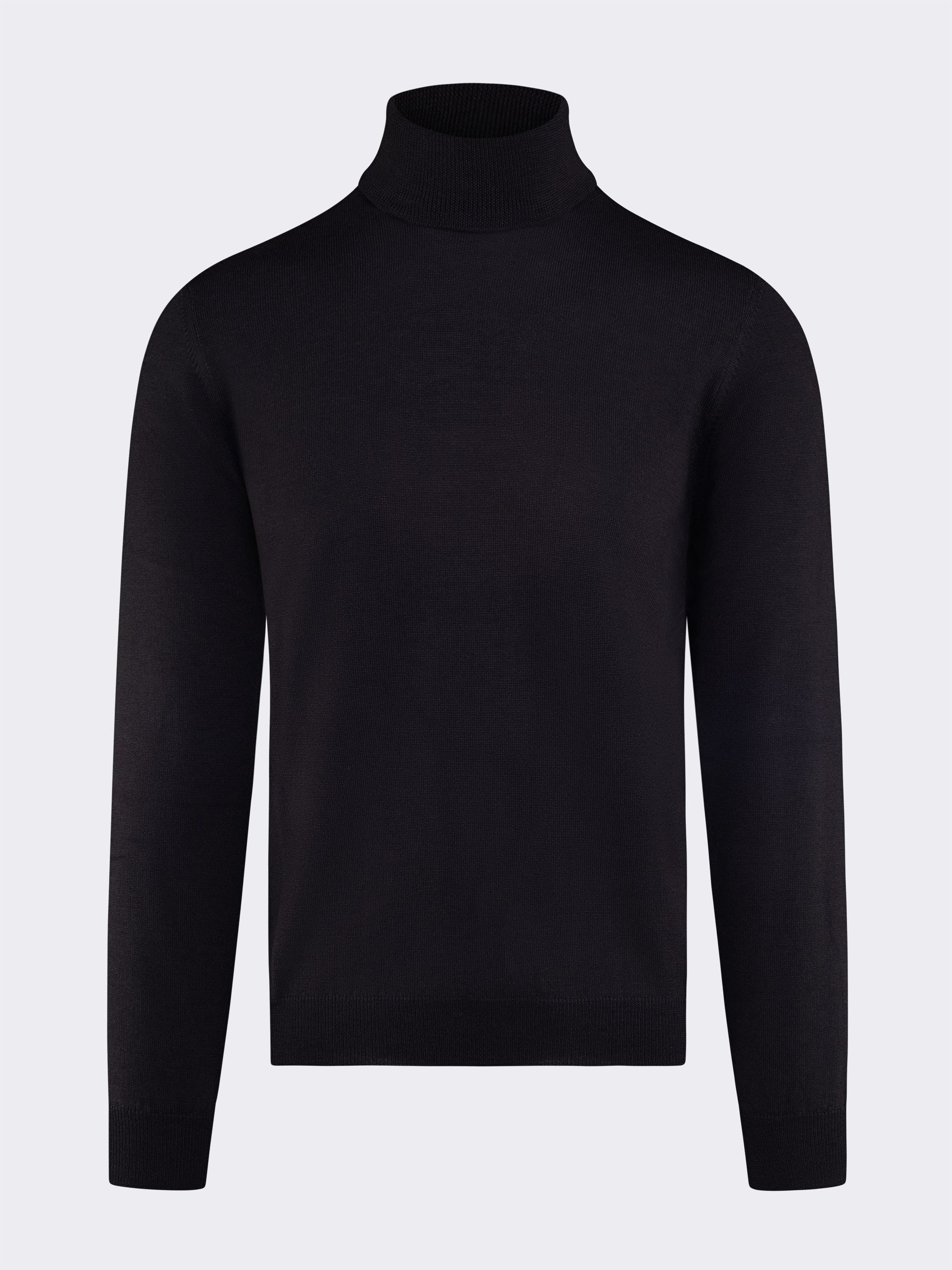 Herren Rollkragenpullover langarm aus 100% Merinowolle - Image 4