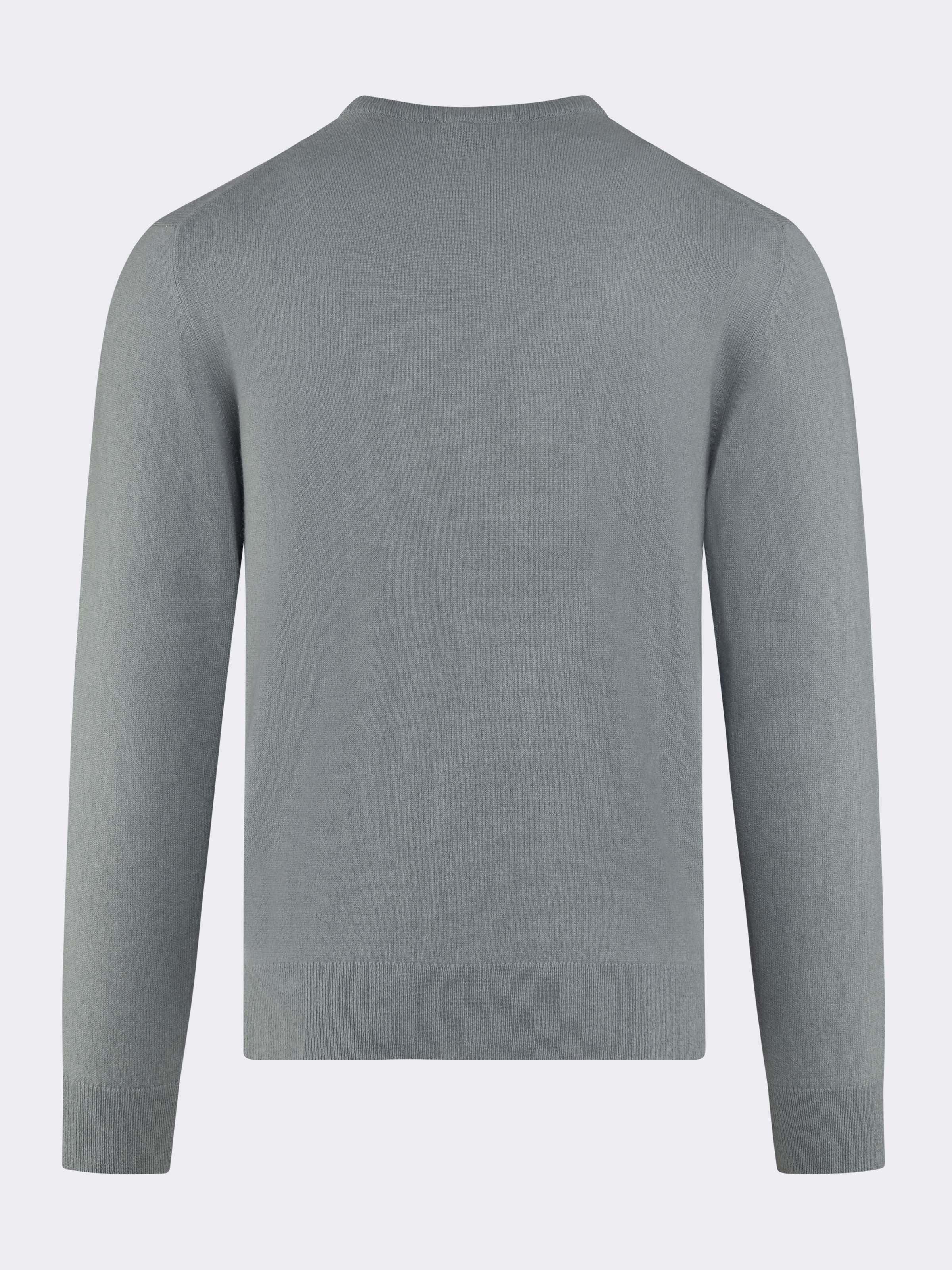 Jersey cuello redondo hombre manga larga en 100% Cashmere - Image 5