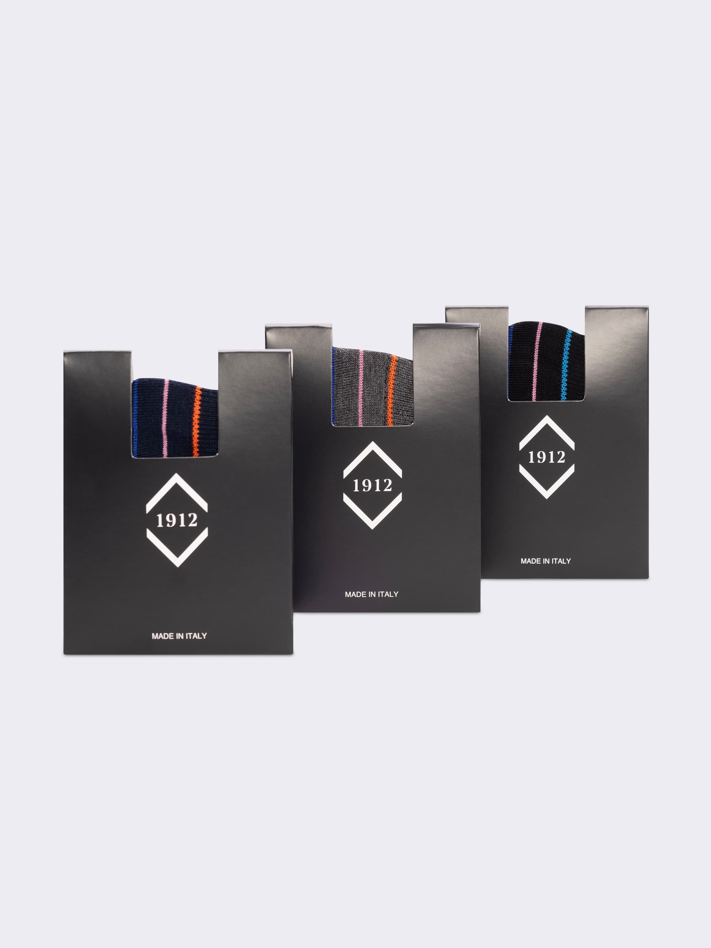 3 Pack Men's No-Show Socks in Fresh Cotton - Image 2