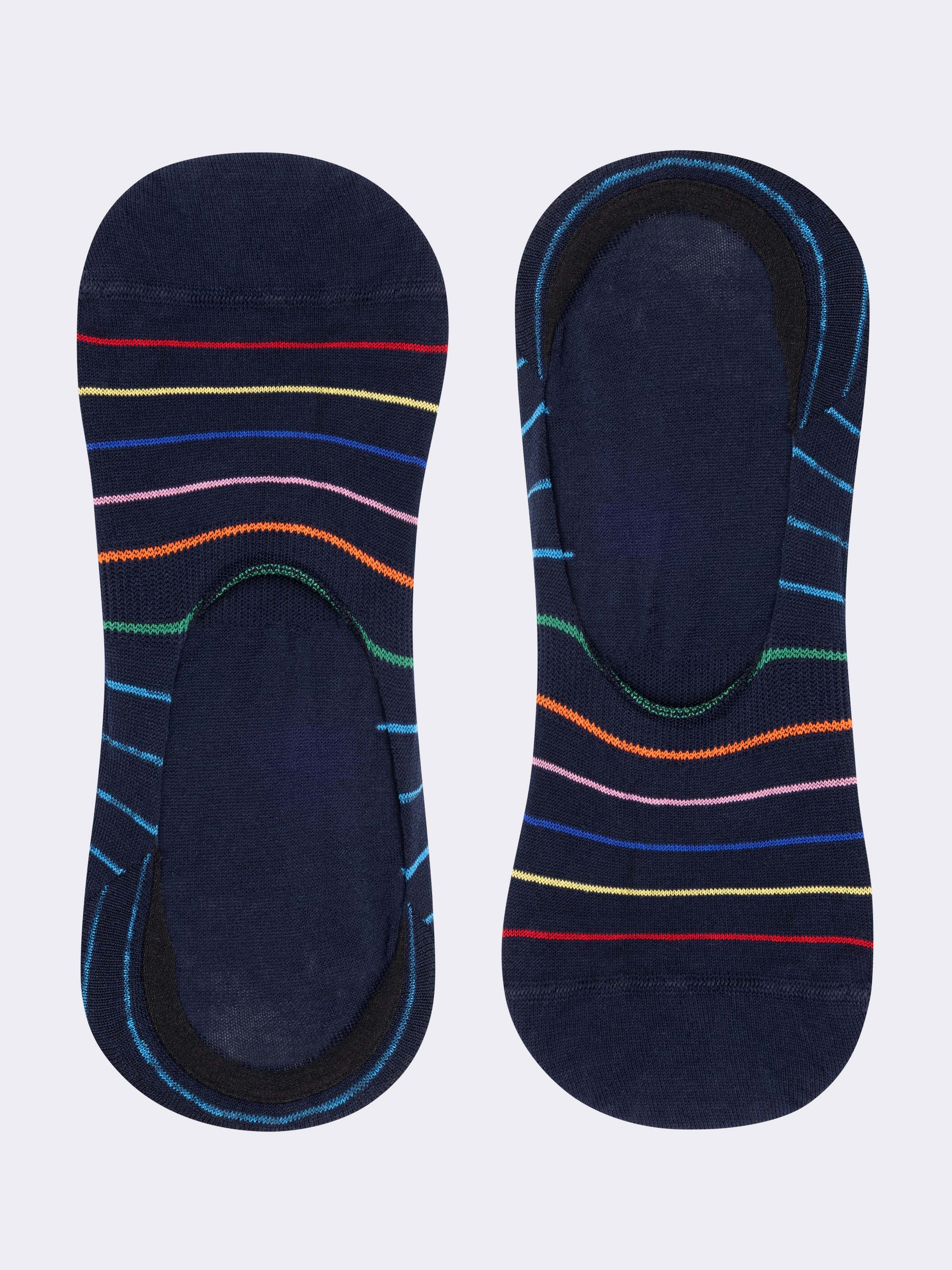 3 Pack Men's No-Show Socks in Fresh Cotton - Image 3