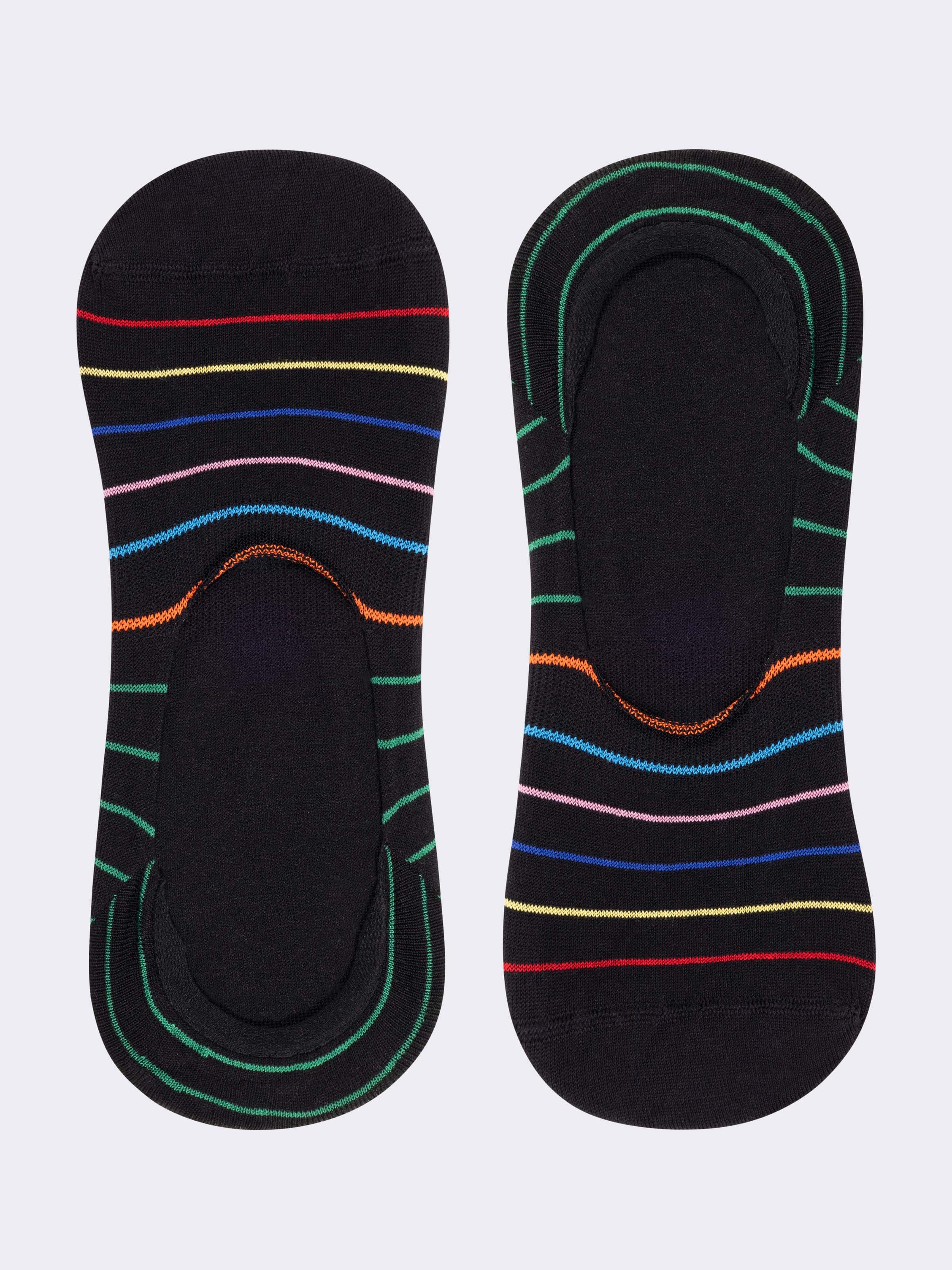 3 Pack Men's No-Show Socks in Fresh Cotton - Image 5