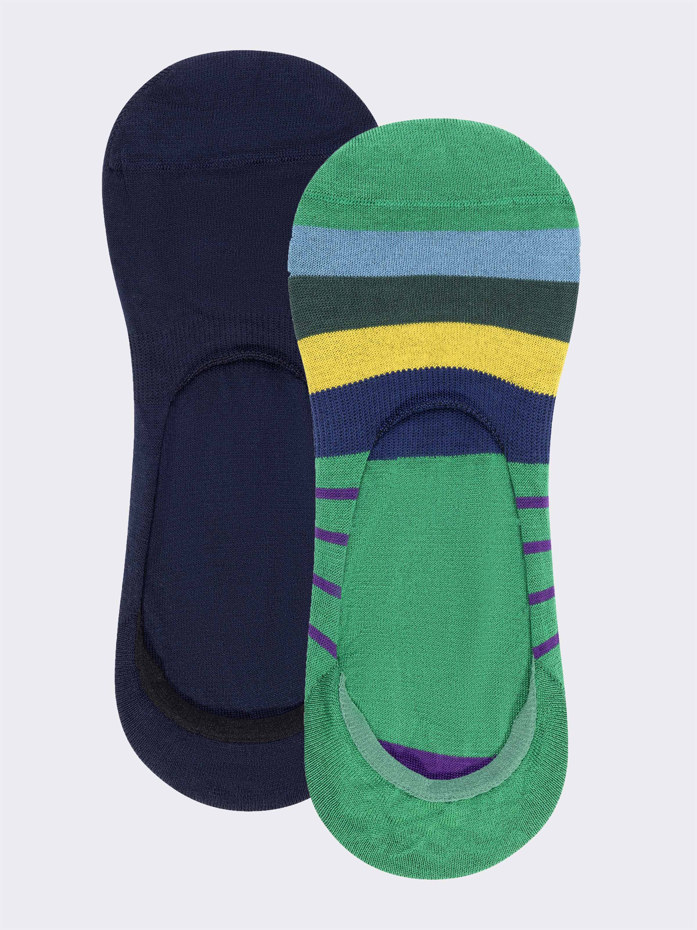 Herren Füßlinge Doppelpack aus Frischer Baumwolle - Image 1