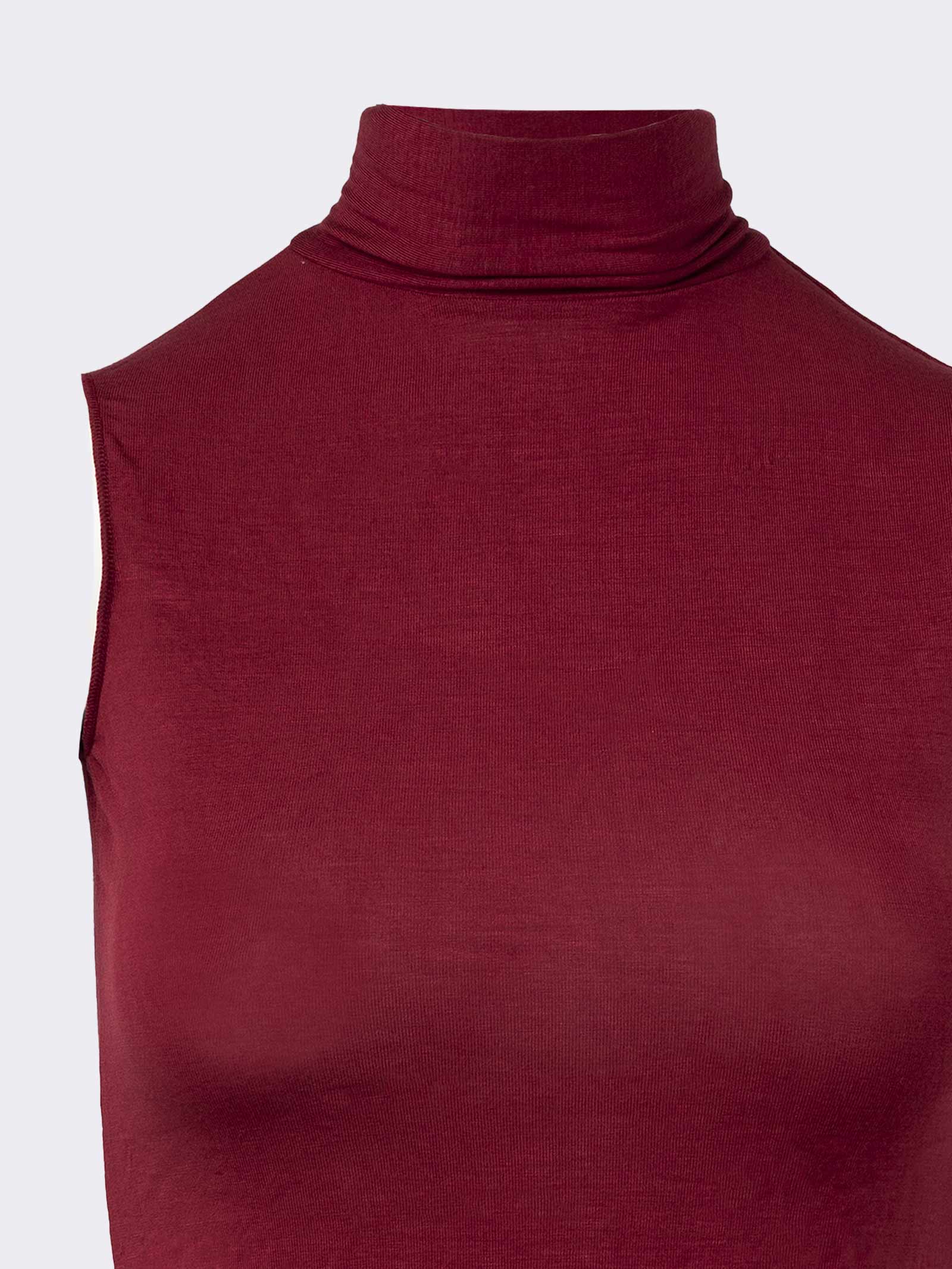 Damen-Rollkragenunterhemd aus Kaschmir und Modal, Elegante und Warme Unterwäsche - Image 3