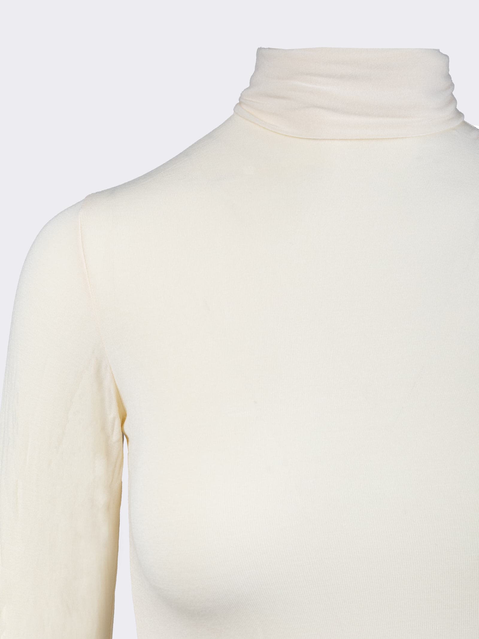 Women's Turtleneck Sweater in Cashmere & Modal Long Sleeve - Elegant and Warm Lingerie - Image 3