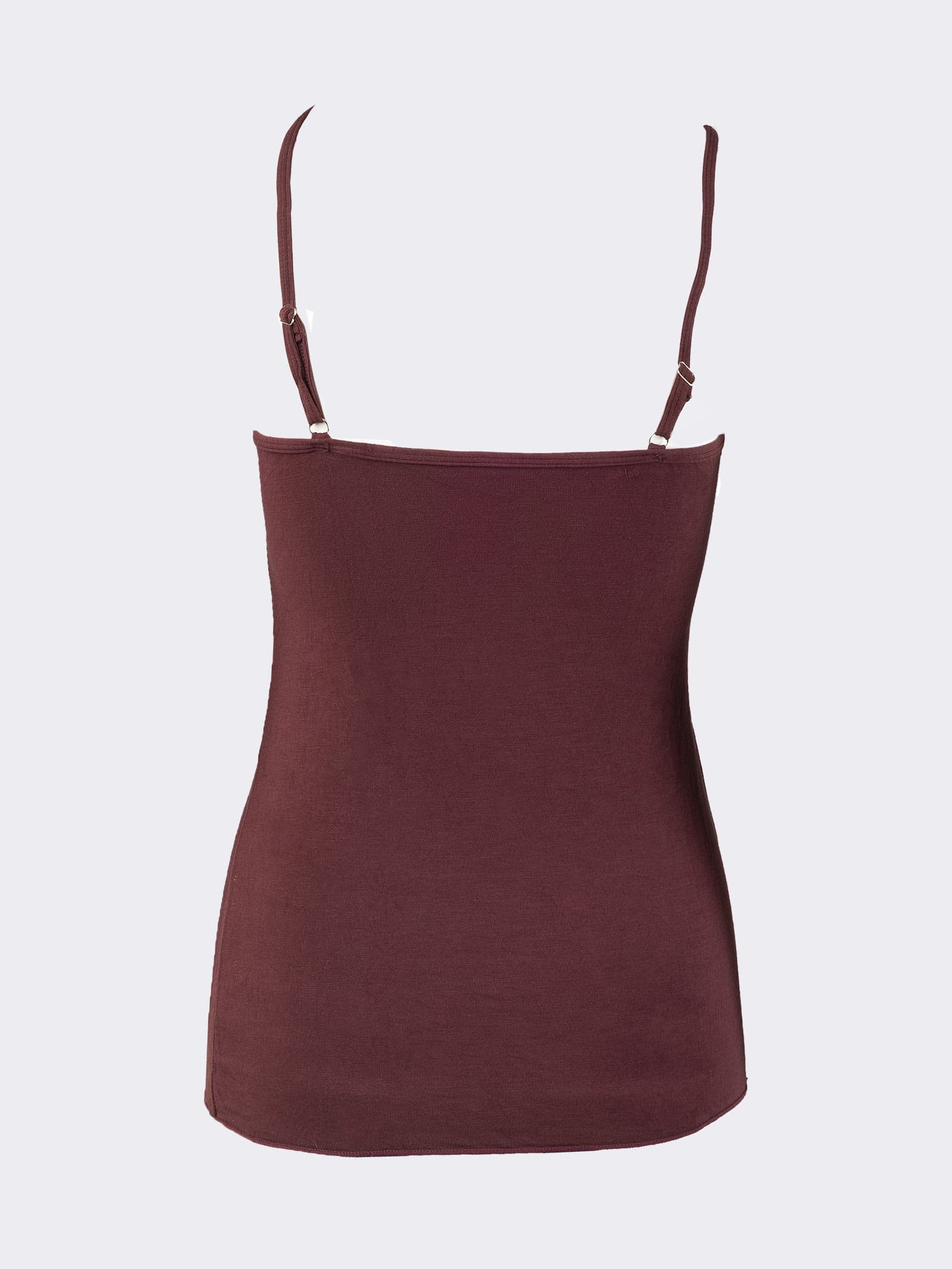 Camiseta sin Mangas Mujer Cachemir & Modal con Encaje - Ropa Interior Elegante y Cálida - Image 2
