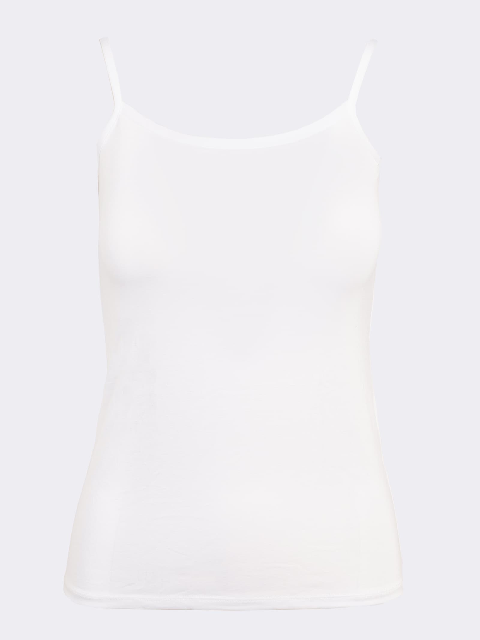 Ultra-Soft Bamboo Blend top with Thin Straps - Natural Fibers - Image 2
