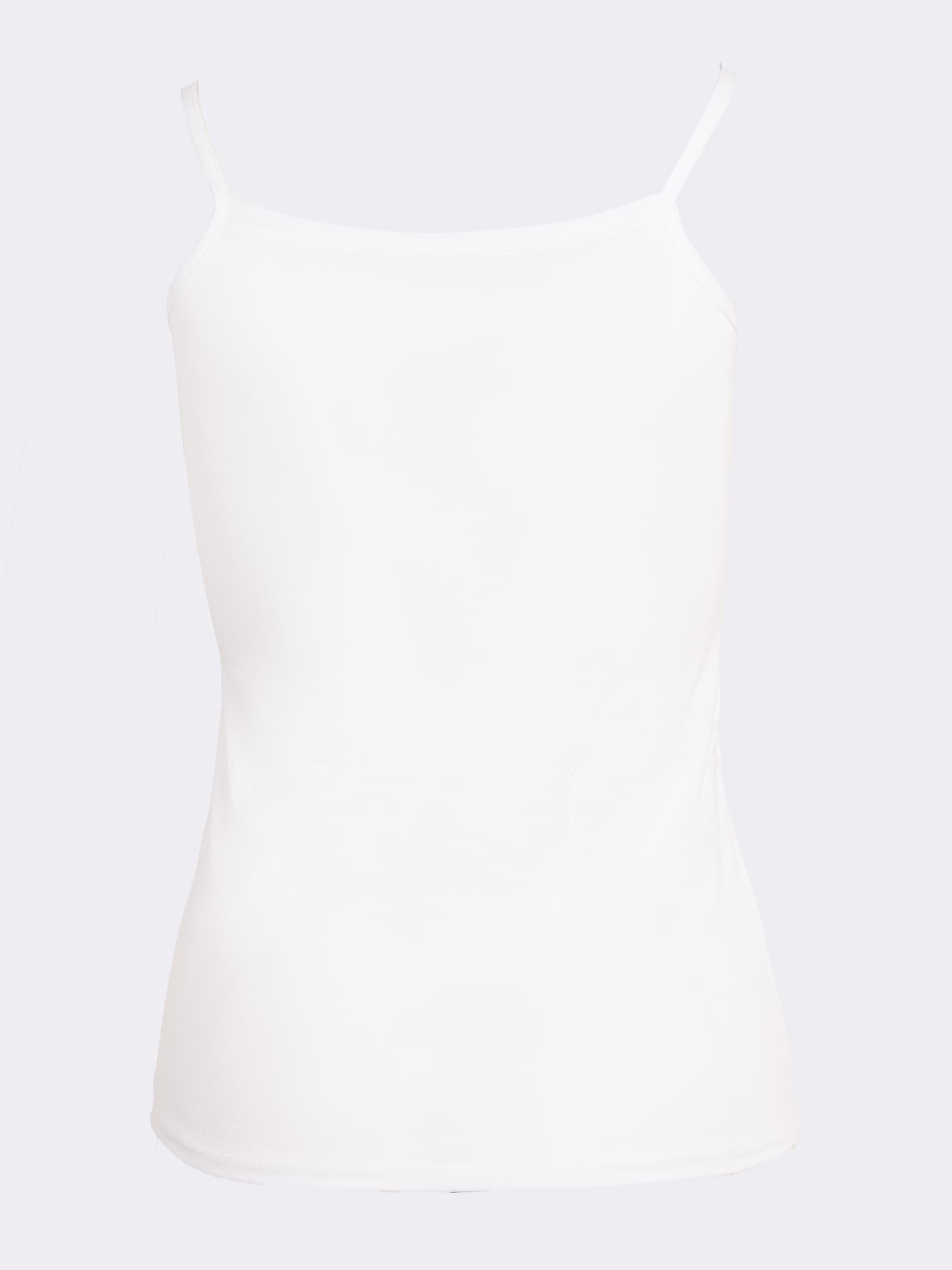 Ultra-Soft Bamboo Blend top with Thin Straps - Natural Fibers - Image 3