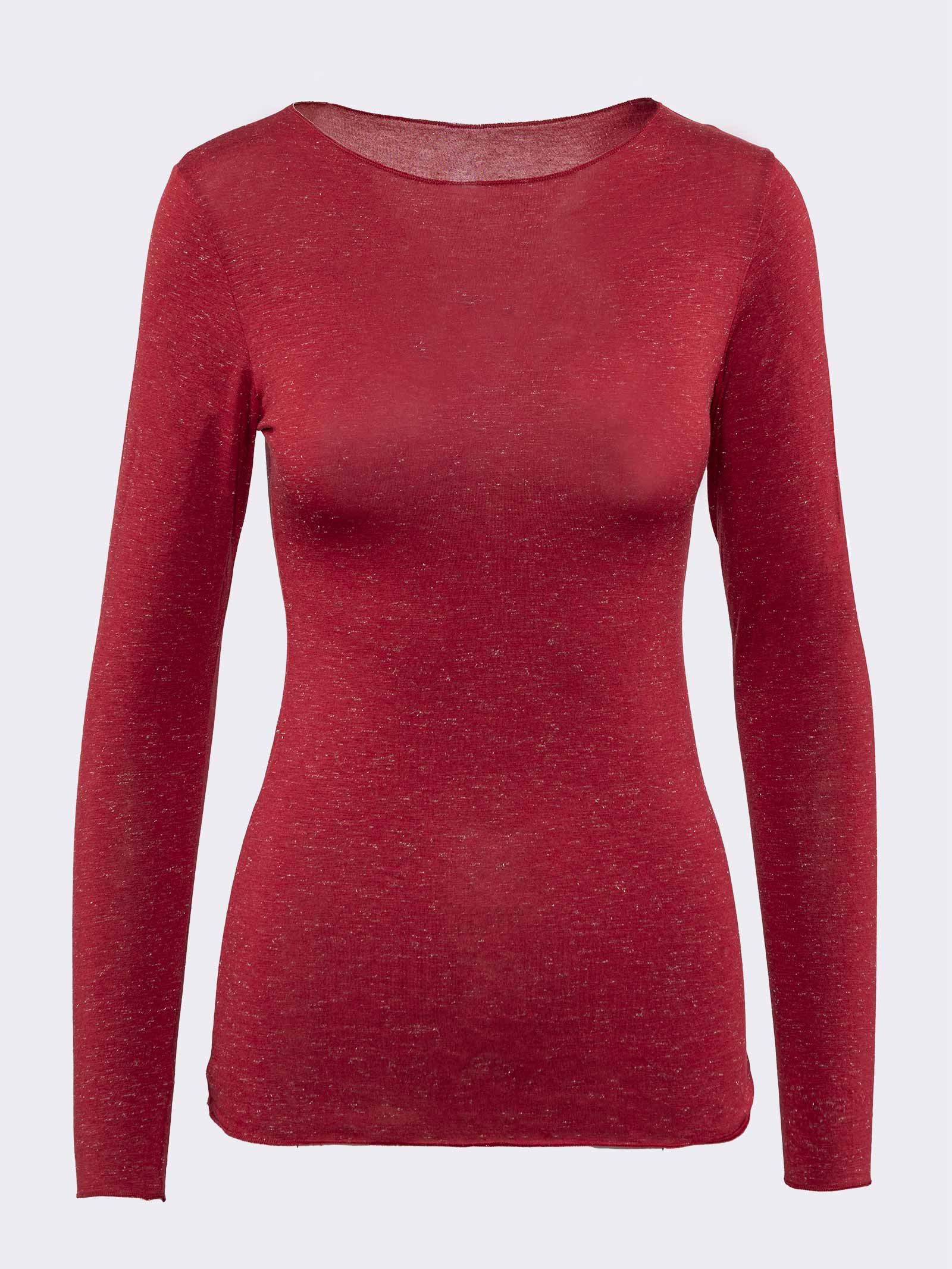 Pull Intérieur col Bateau Lurex - Image 4