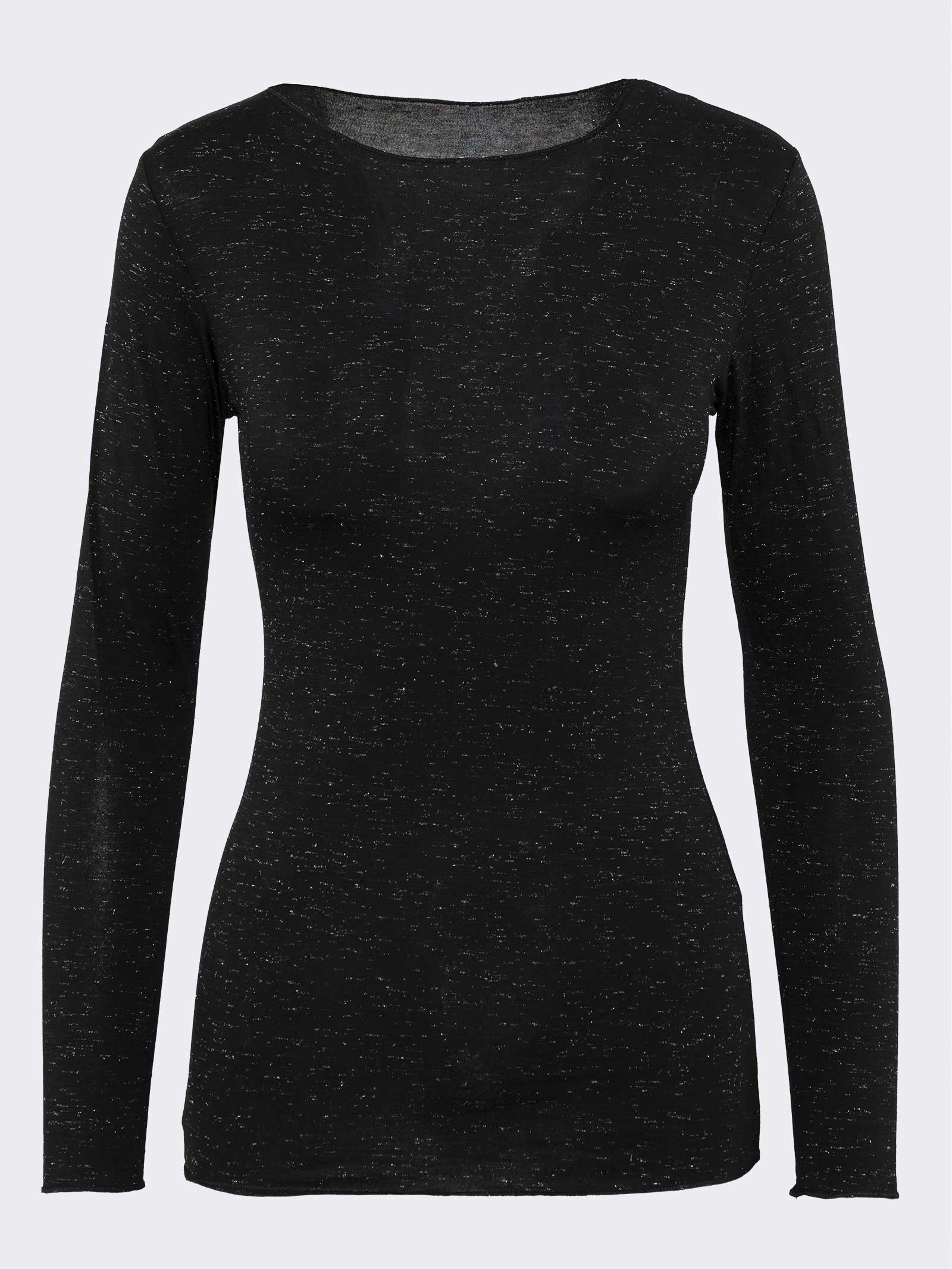 Pull Intérieur col Bateau Lurex - Image 2