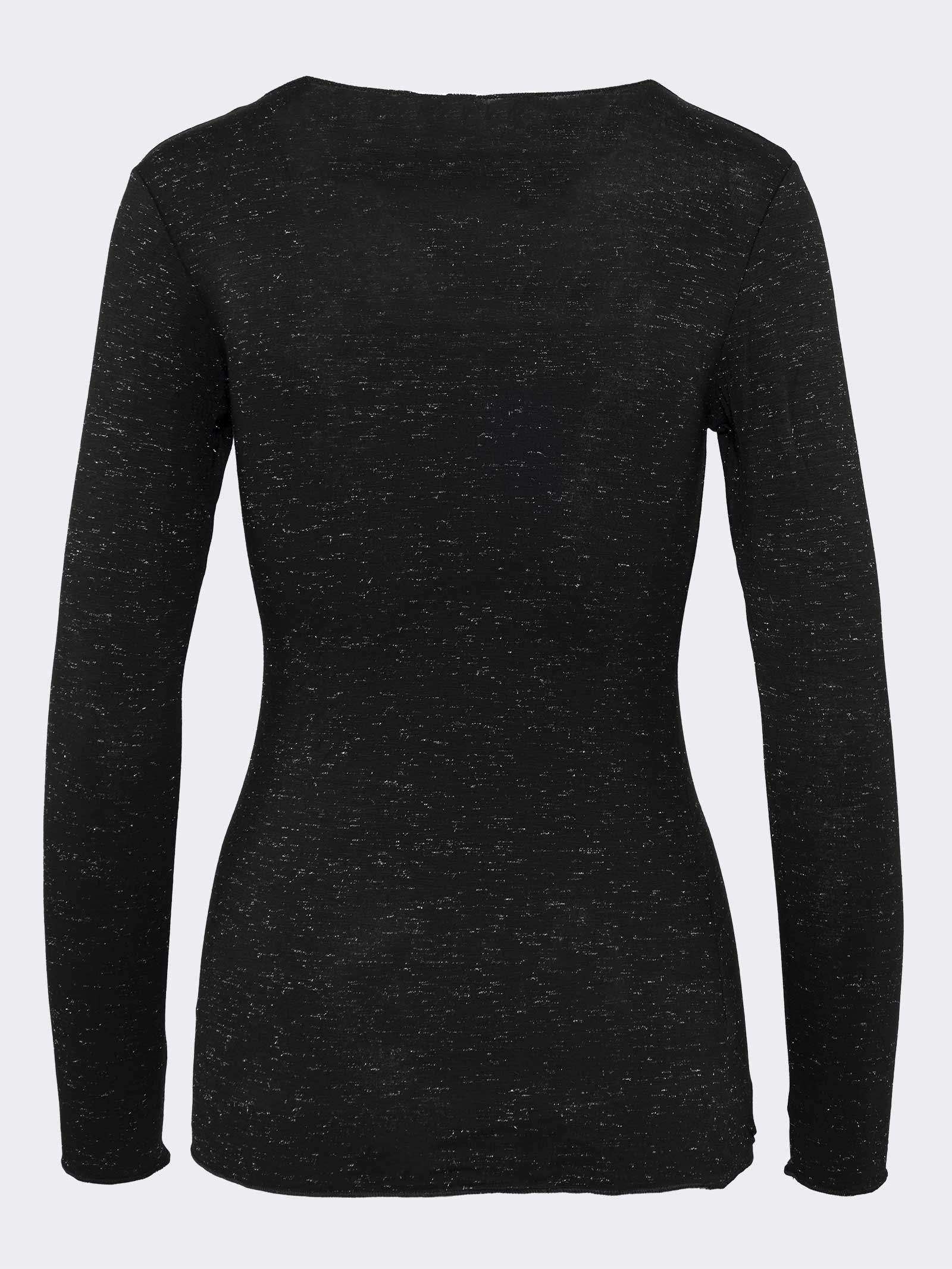 Pull Intérieur col Bateau Lurex - Image 3