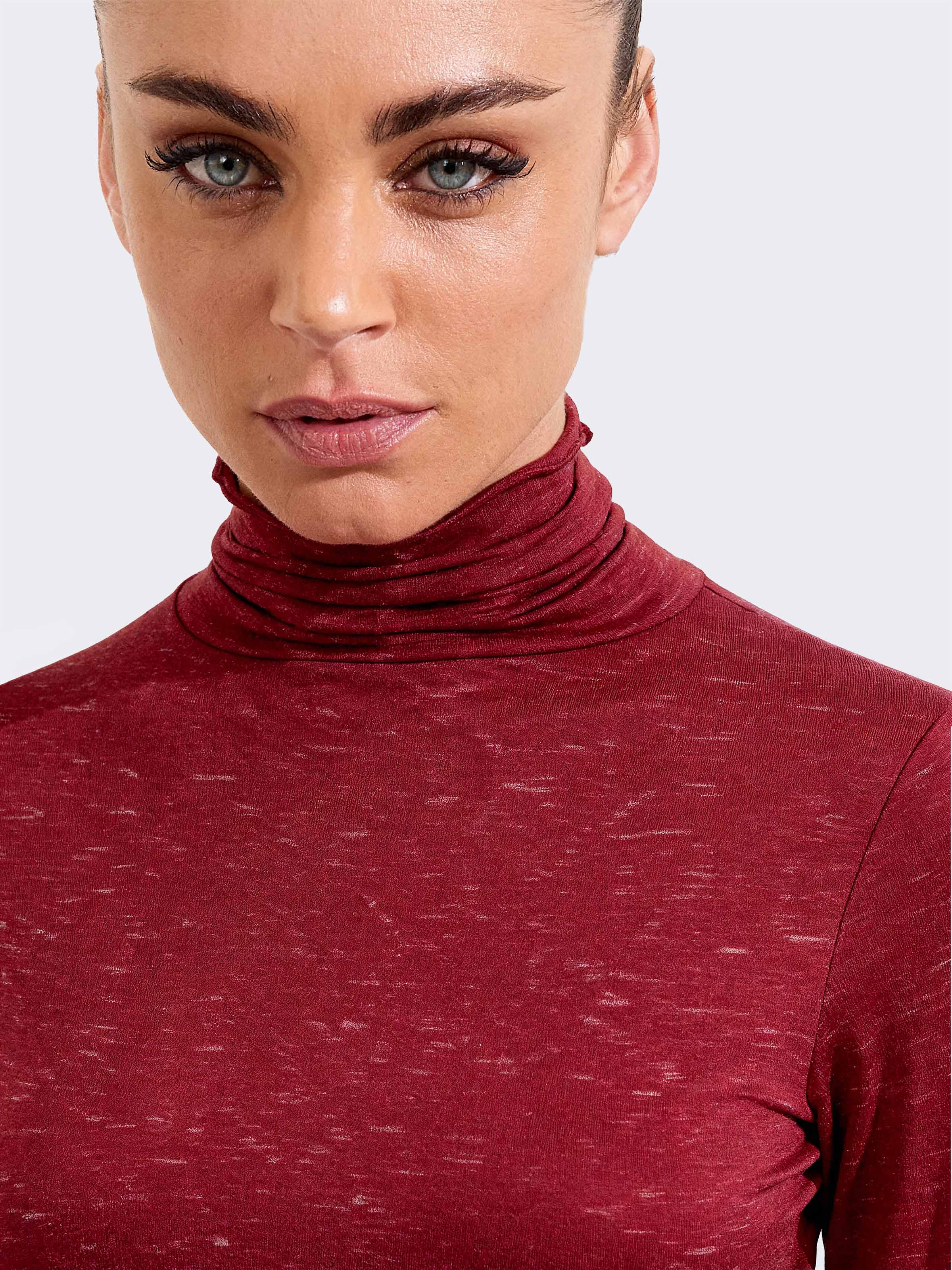 Jersey de Cuello Alto Interior de Lurex - Image 3