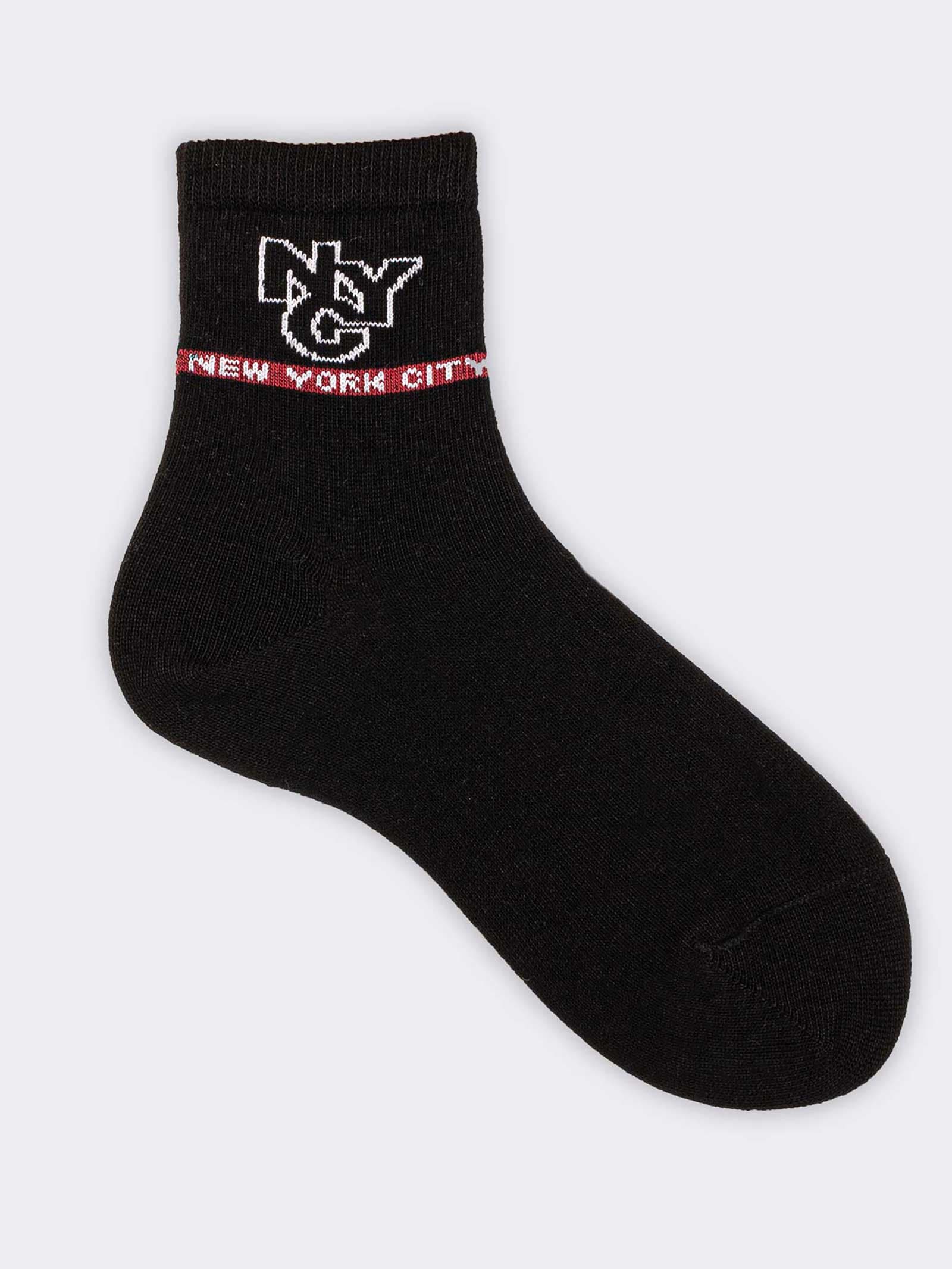 Kinder Kurzsocken aus Warmem Baumwolle - Modernes Stadtdesign - Image 1