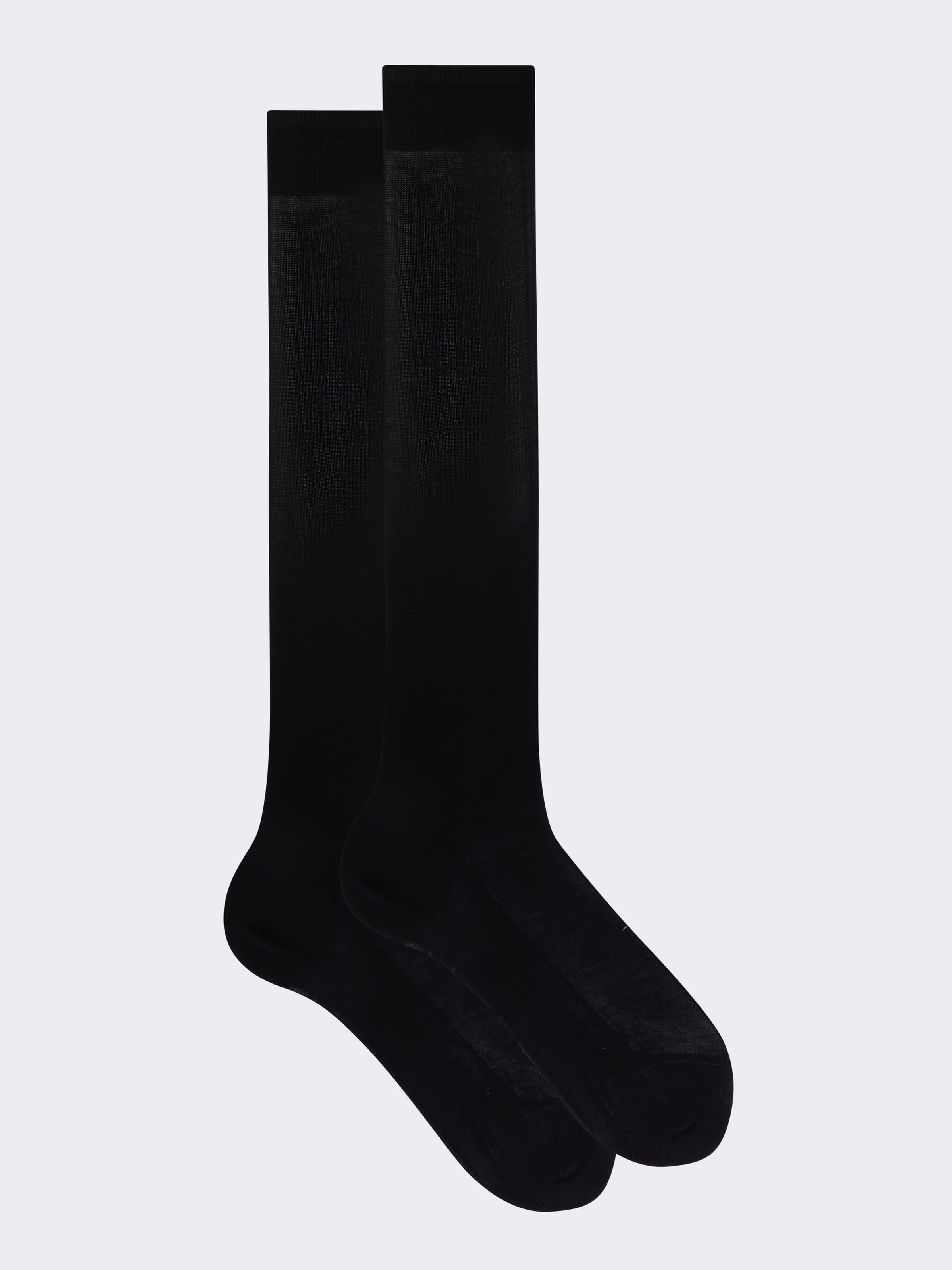 Chaussettes longues 100% Coton fil d'Écosse chiffon - Image 1
