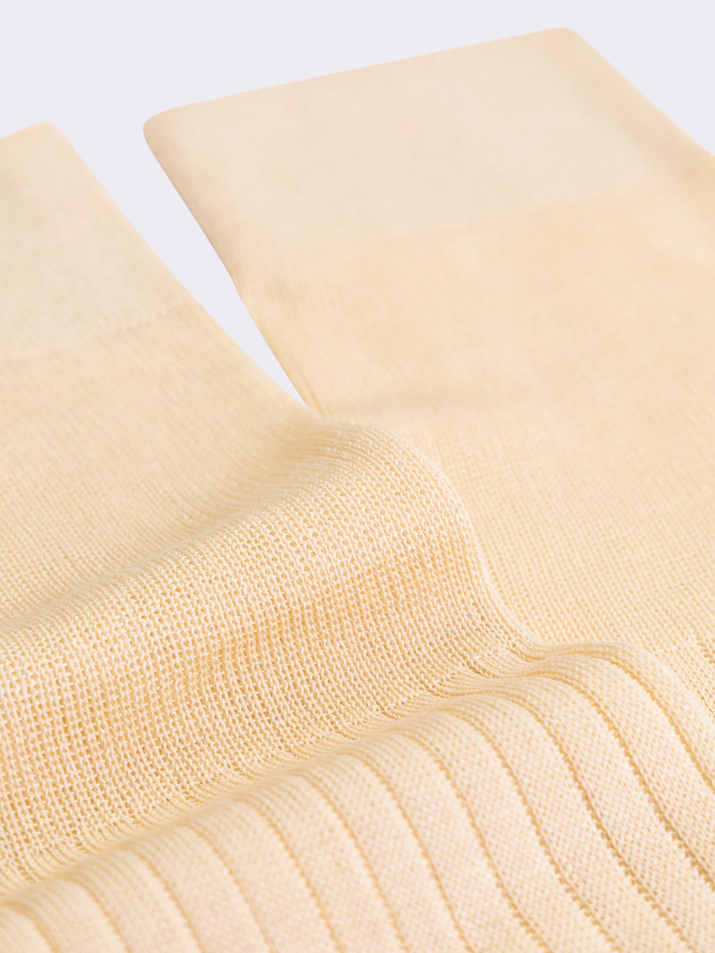 Lange Rippensocken aus schottischem Baumwollgarn - Image 2