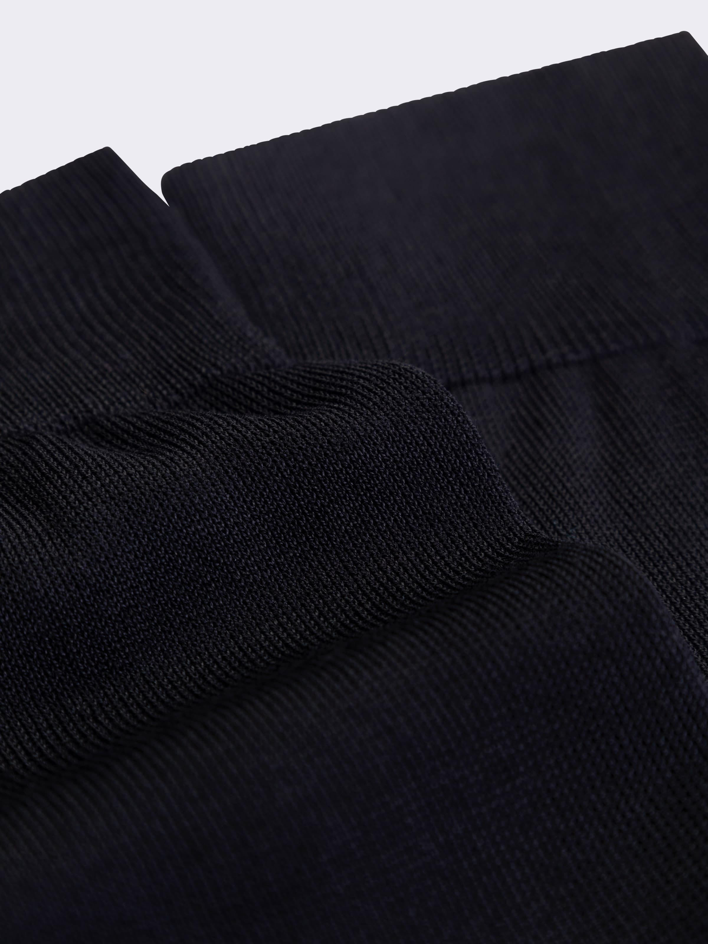 Smooth short socks in 100% Egyptian cotton - Image 2