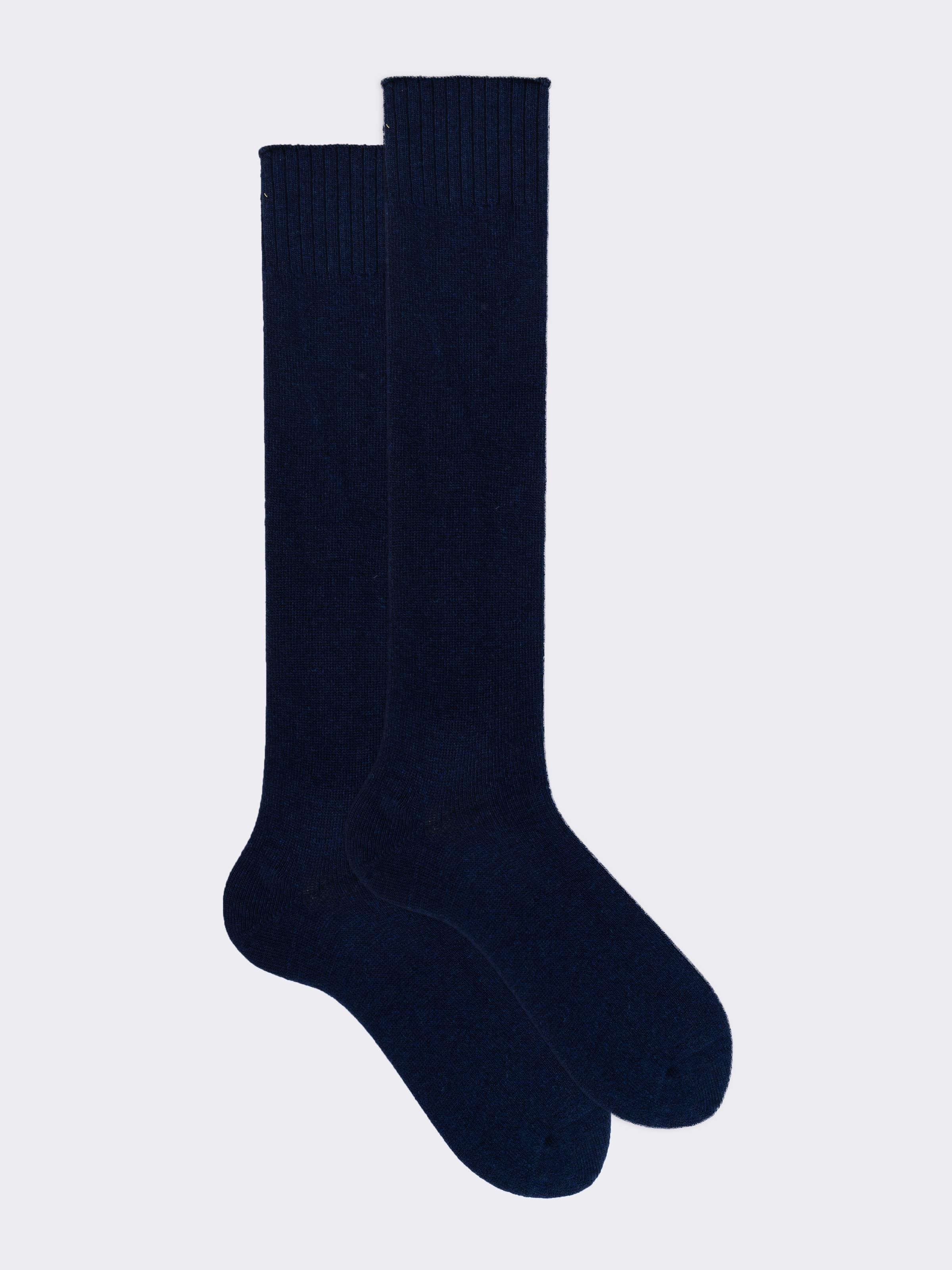 Geschenkbox 3 Paar Lange einfarbige Socken Kaschmir-Mischung - Image 6