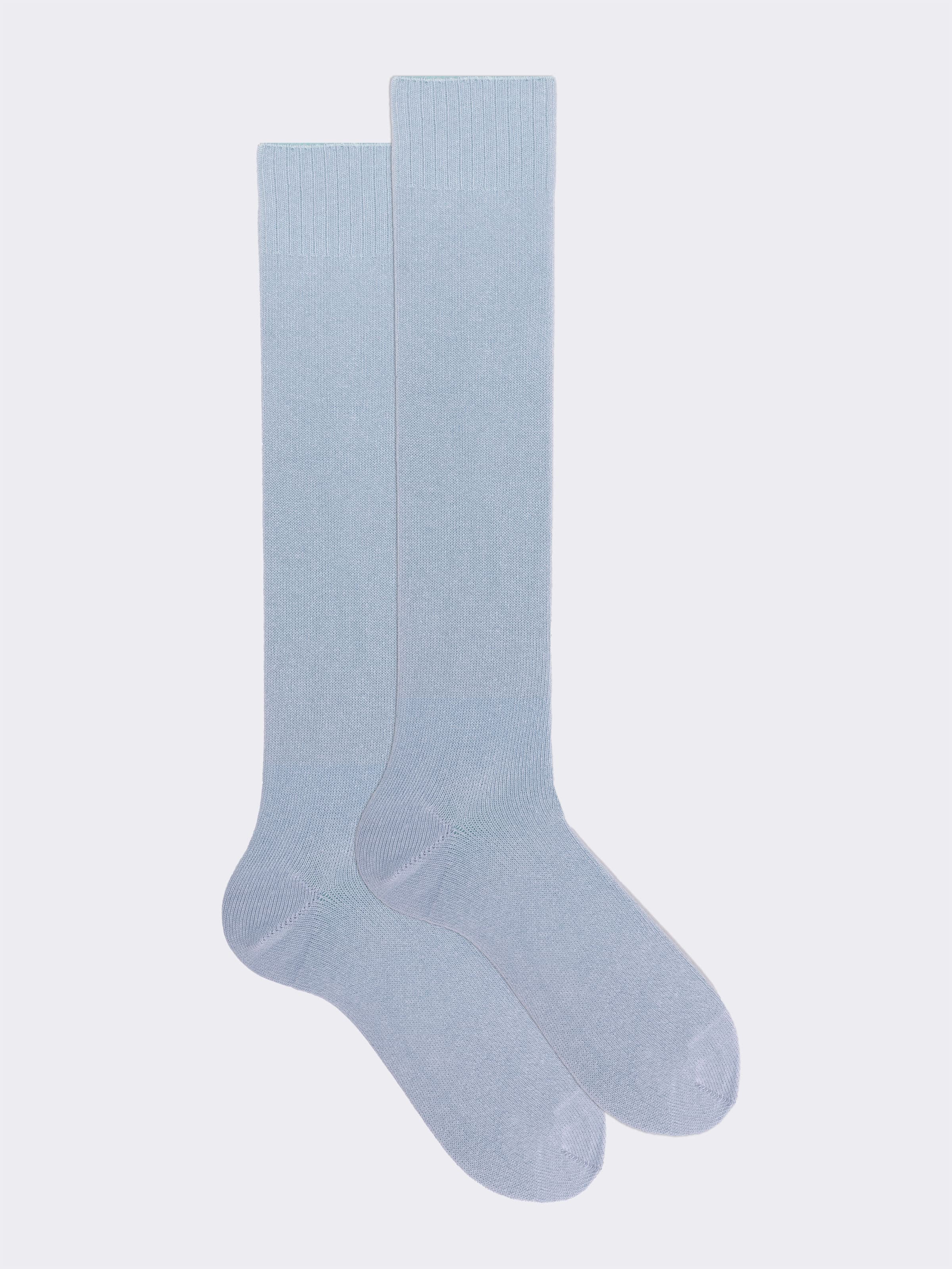 Coffret Cadeau 3 paires chaussettes Longues unies mélange Cachemire - Image 5