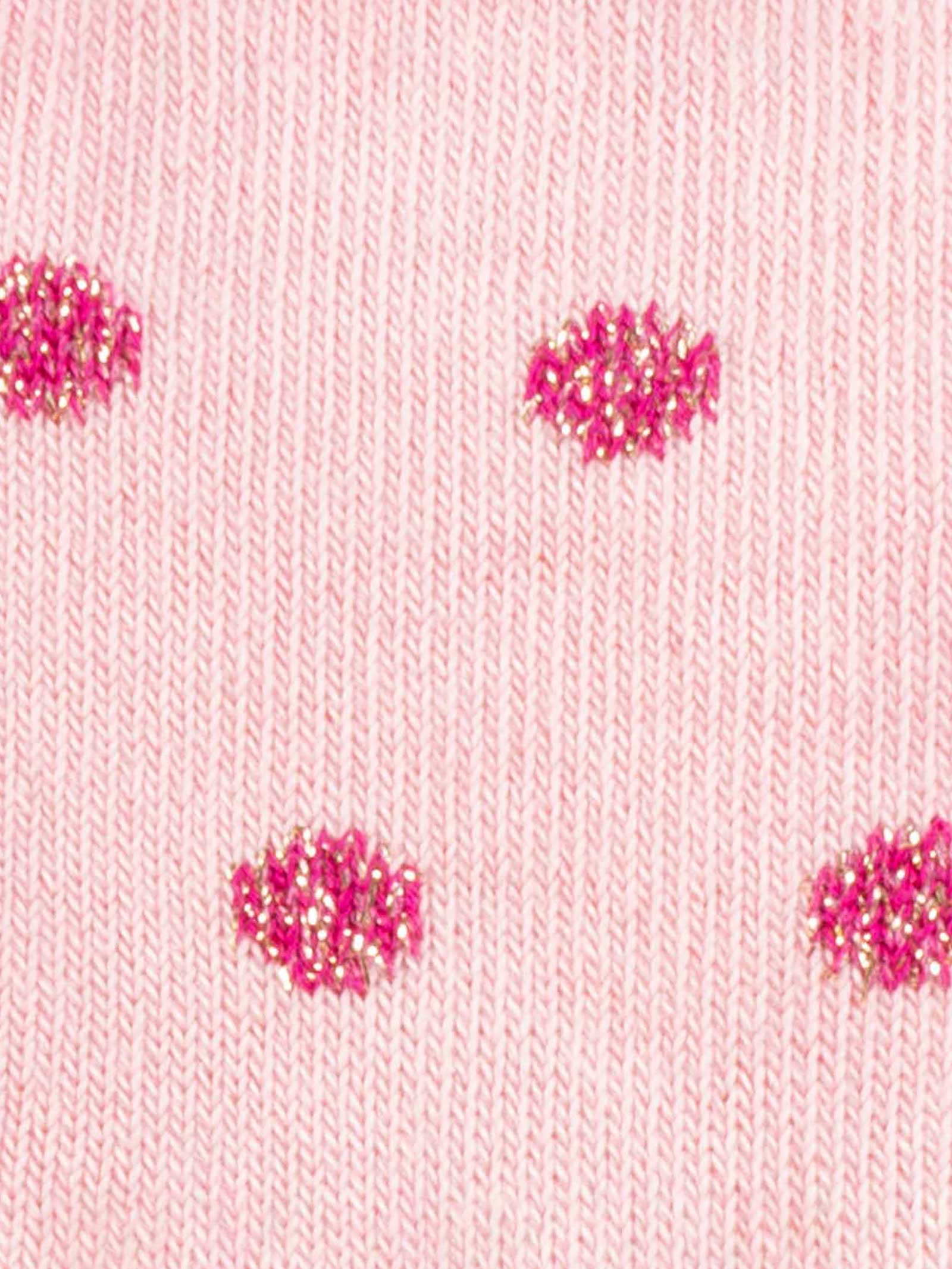 Chaussettes Courtes à Pois en Coton bio pour Fille - Image 2
