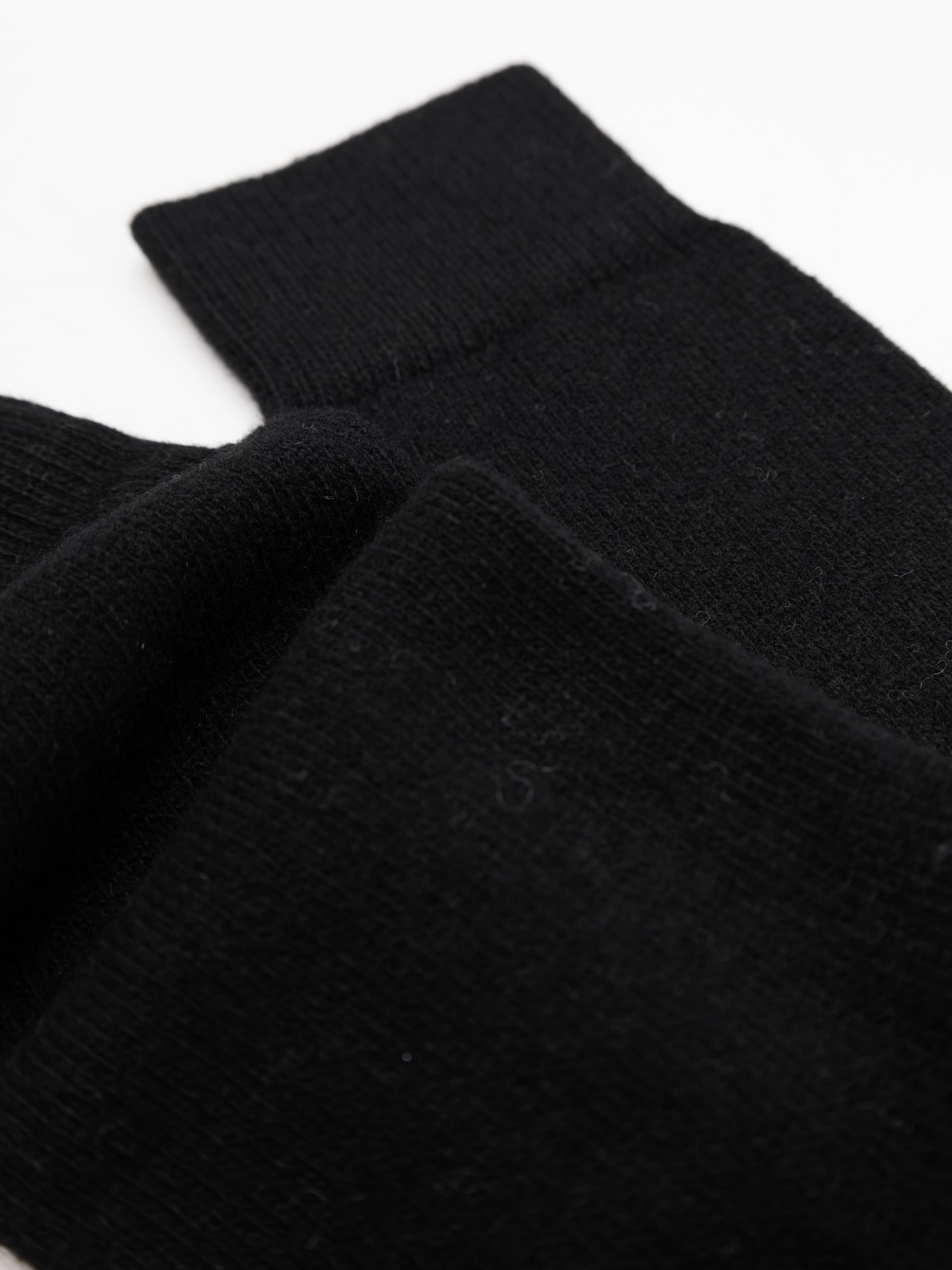 Men's Short Wool and Cashmere Blend Socks - Made in Italy - Image 2