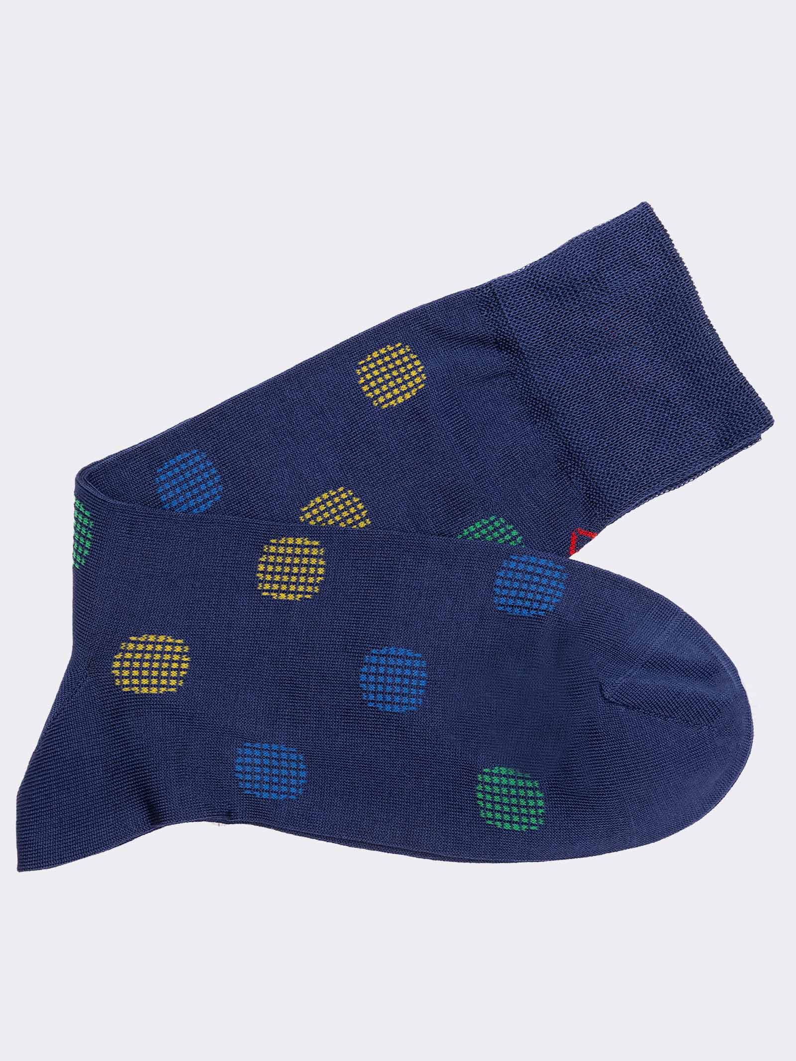 Herren Kurzsocken mit Punktemuster - Elegantes und Casual-Chic Design - Image 1