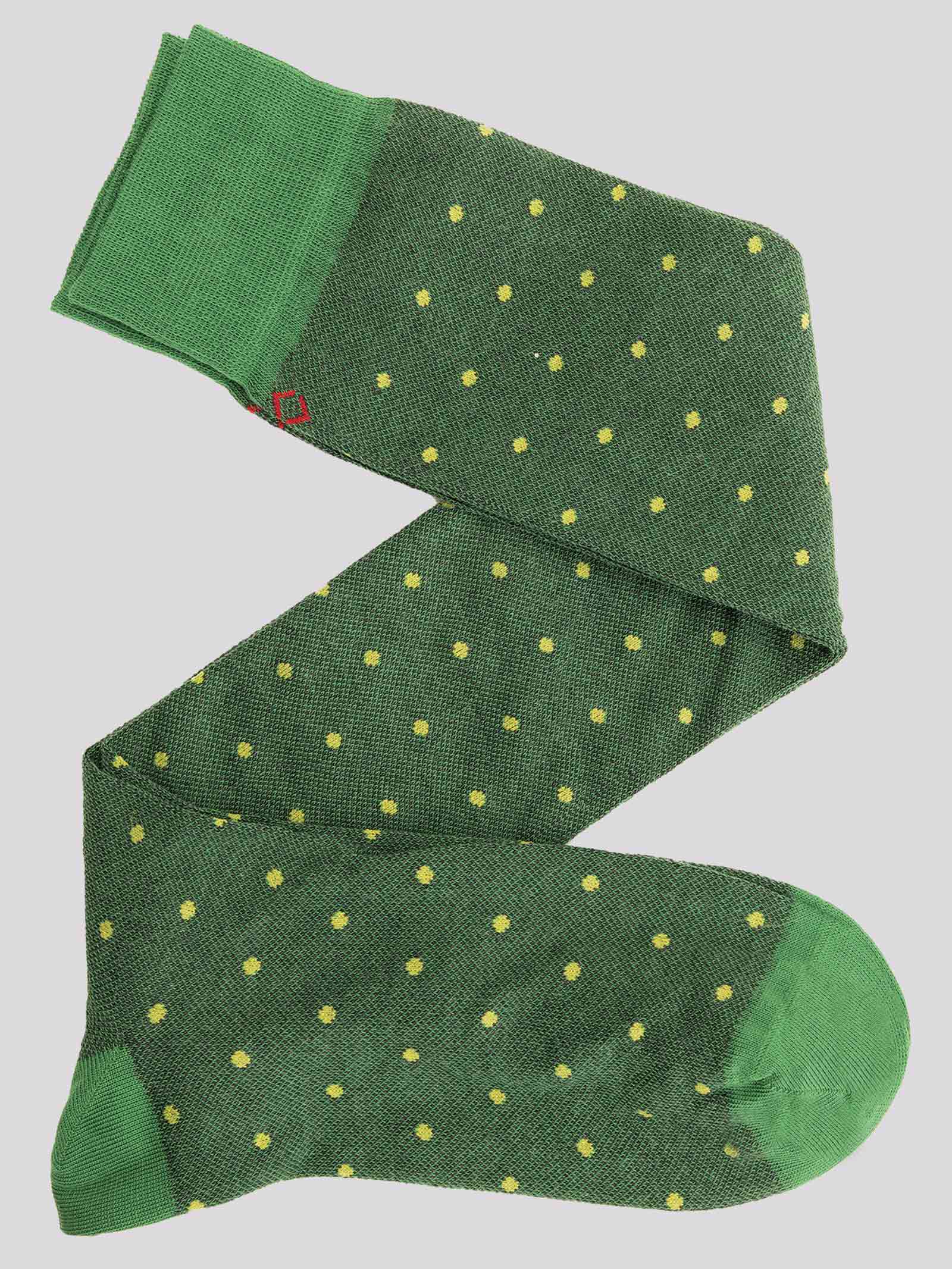 Men's Long Polka dot Warm Cotton Socks - Elegant and Comfortable - Image 1